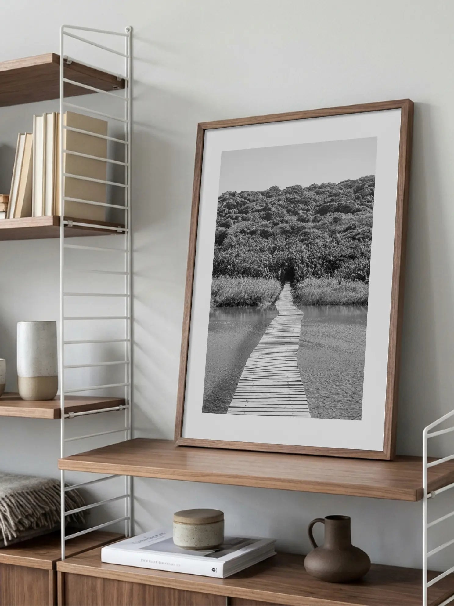 River Walkway Poster