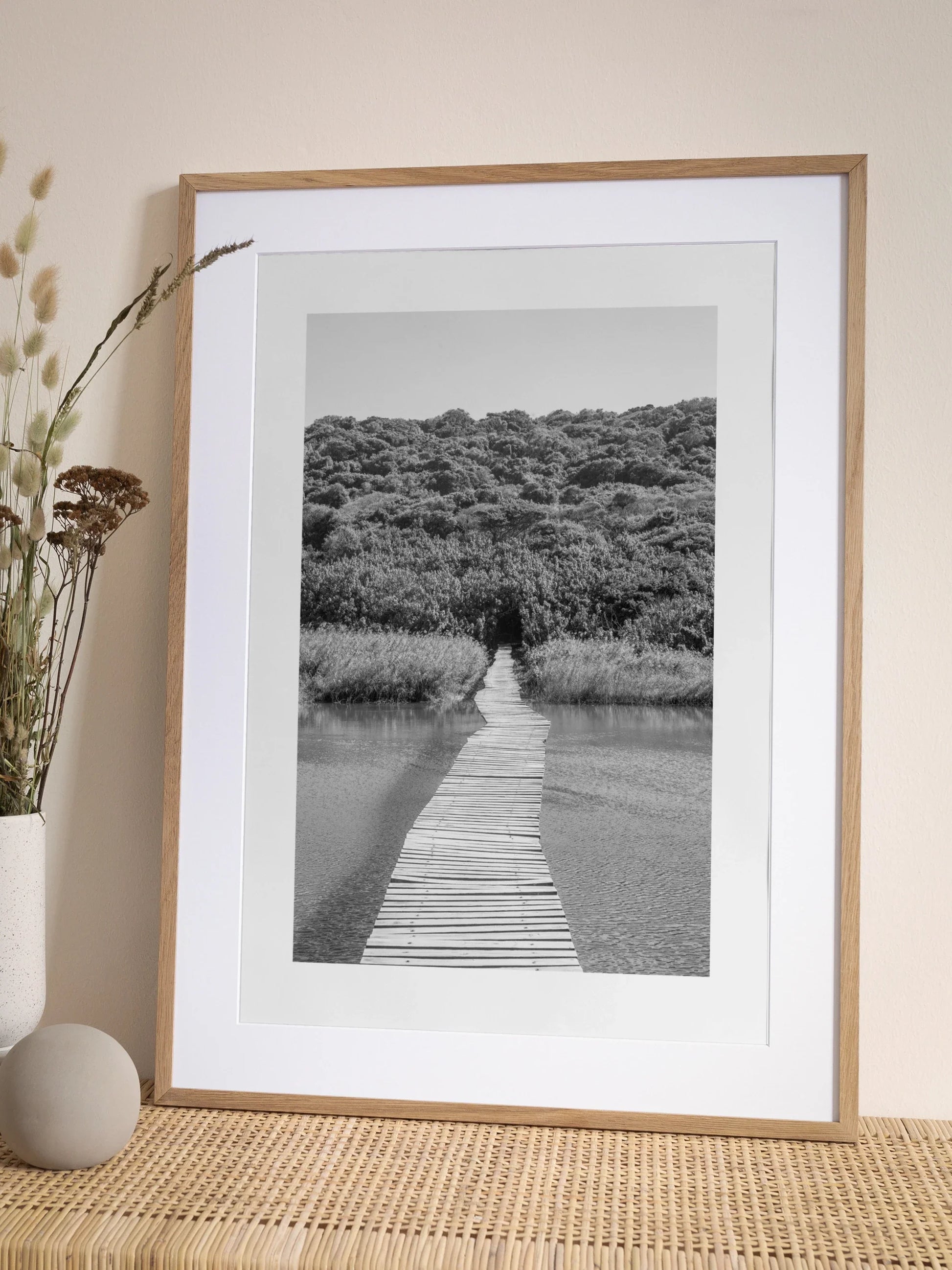 River Walkway Poster