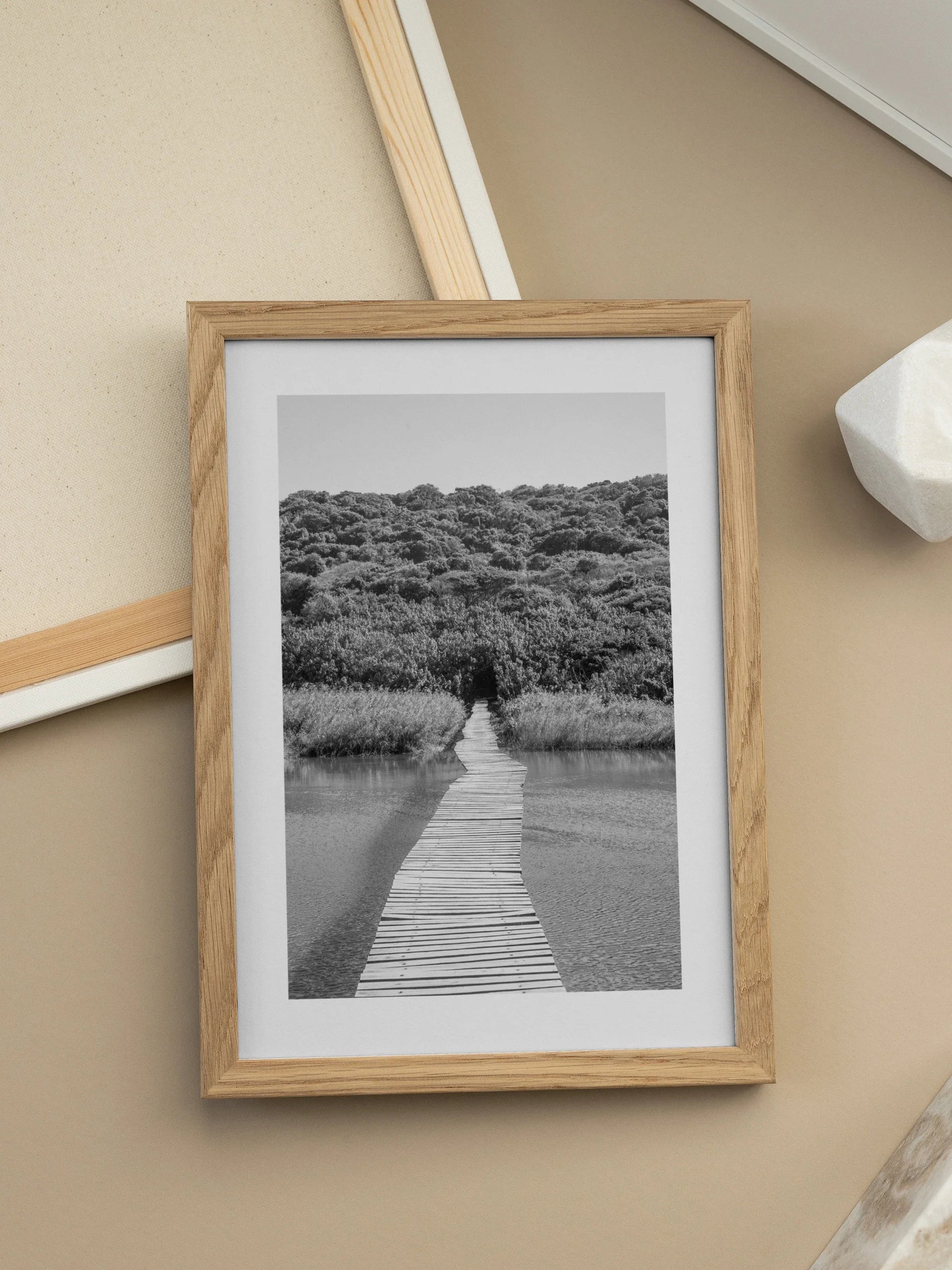 River Walkway Poster