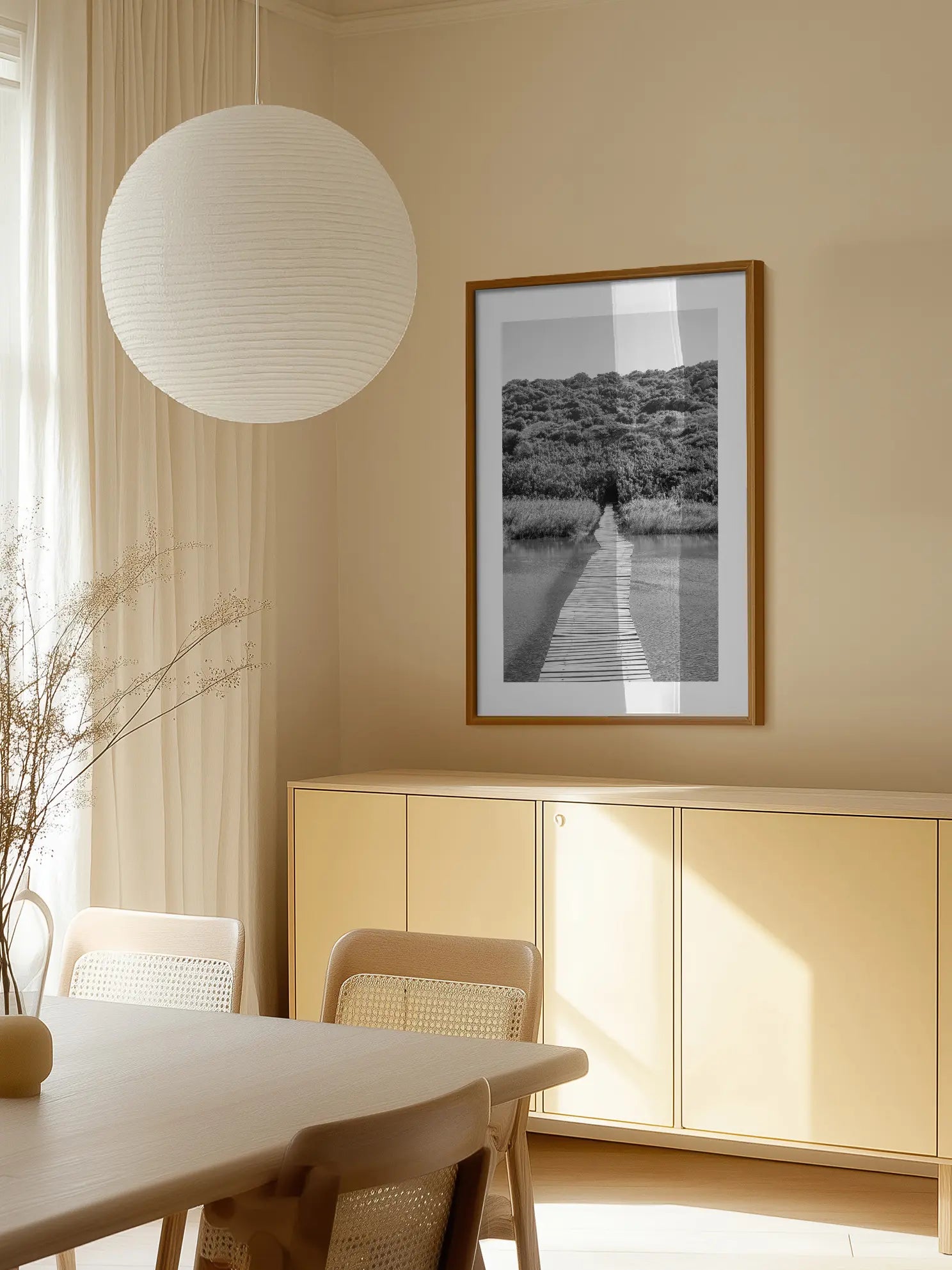 River Walkway Poster