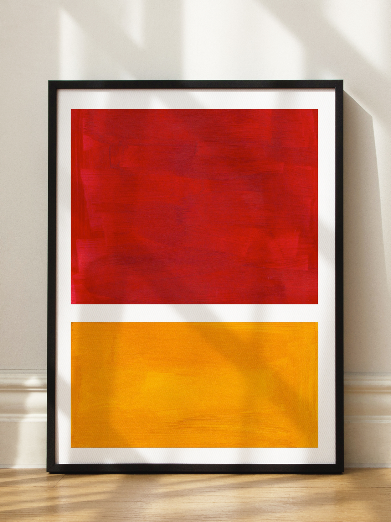 Red and Orange