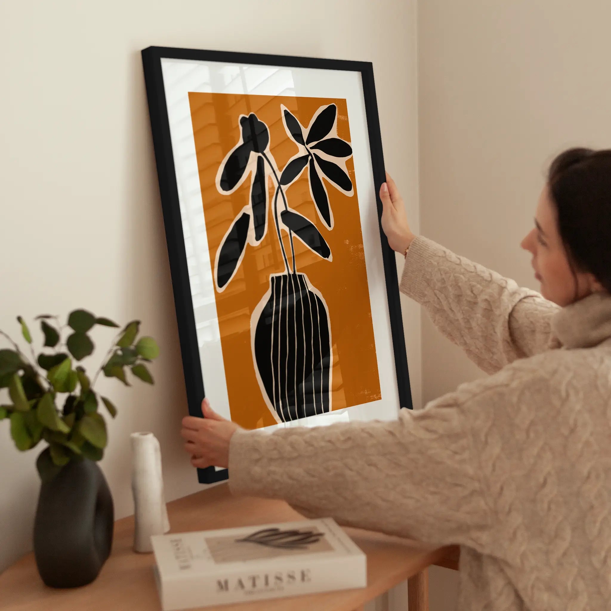 Rusty Botanical wird aufgehängt