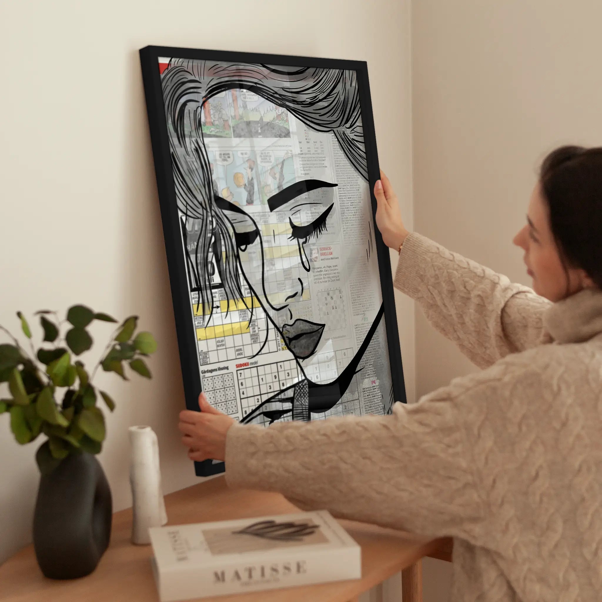 Sad Girl wird aufgehängt