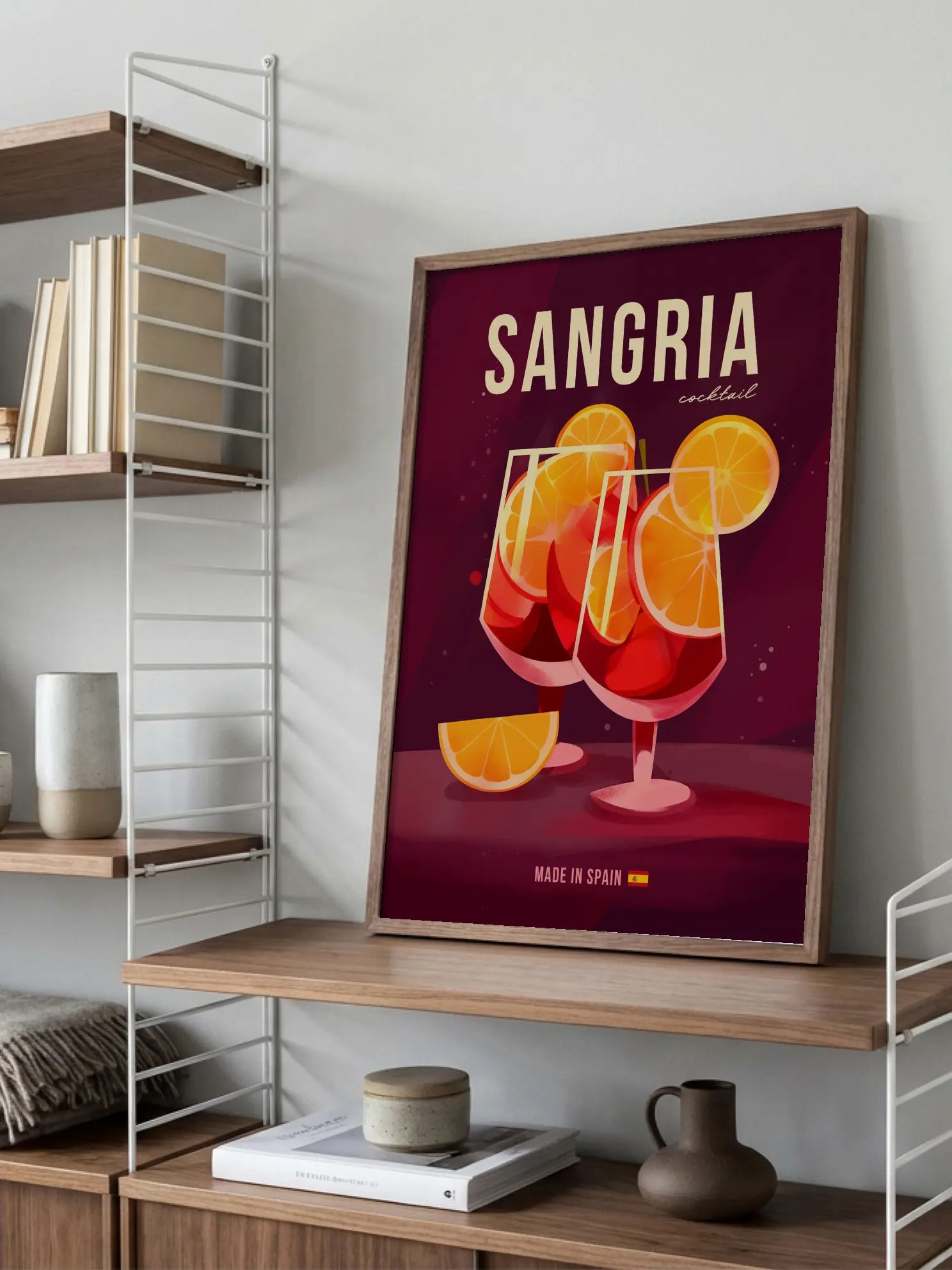 Sangria Cocktail Poster