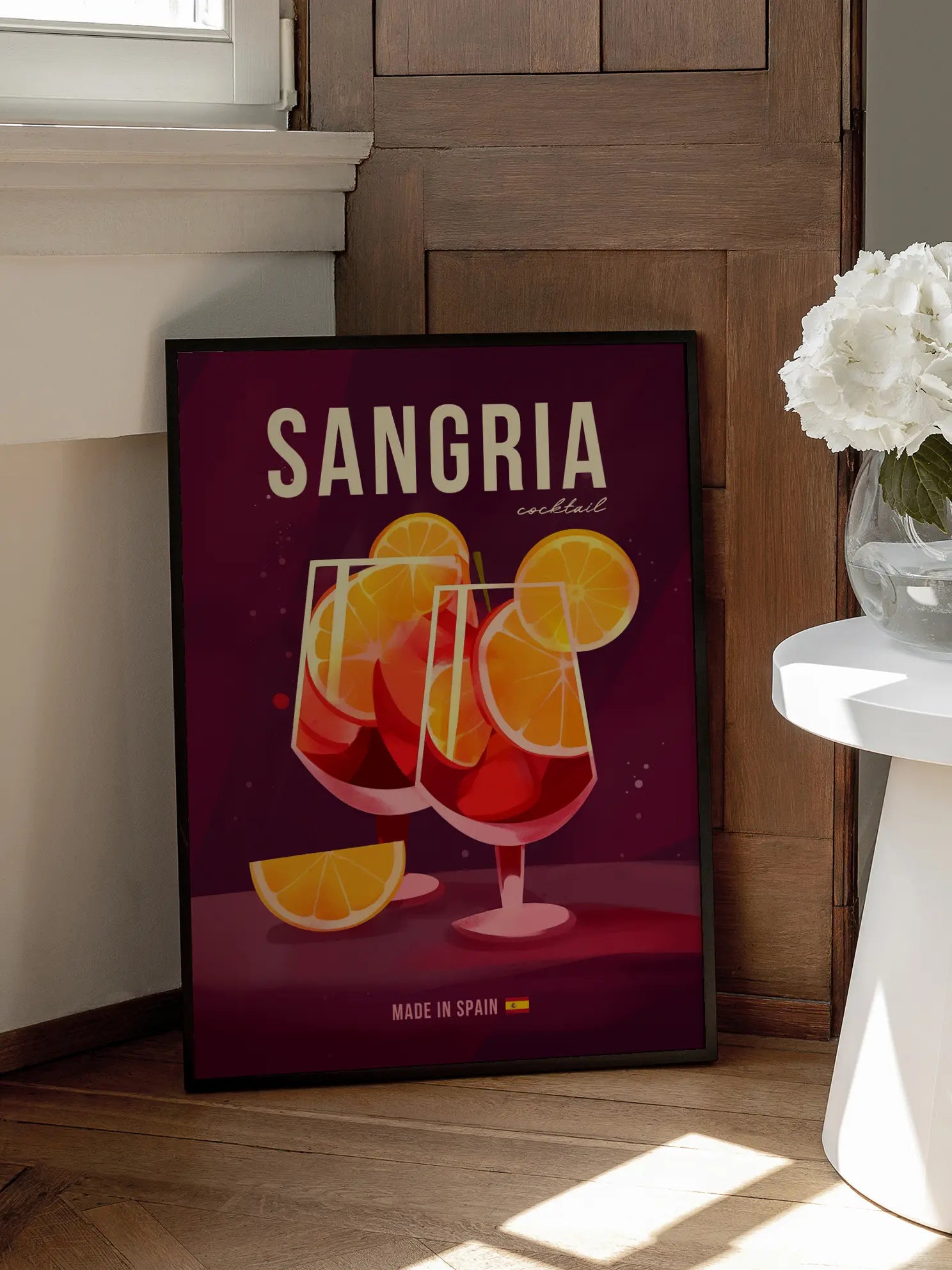 Sangria Cocktail Poster