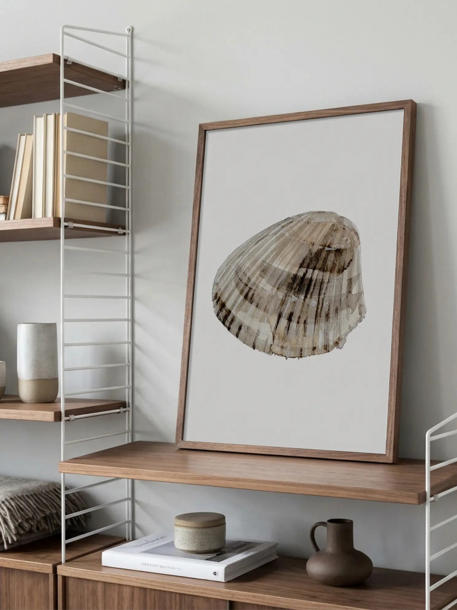 Seashell Serenity Poster