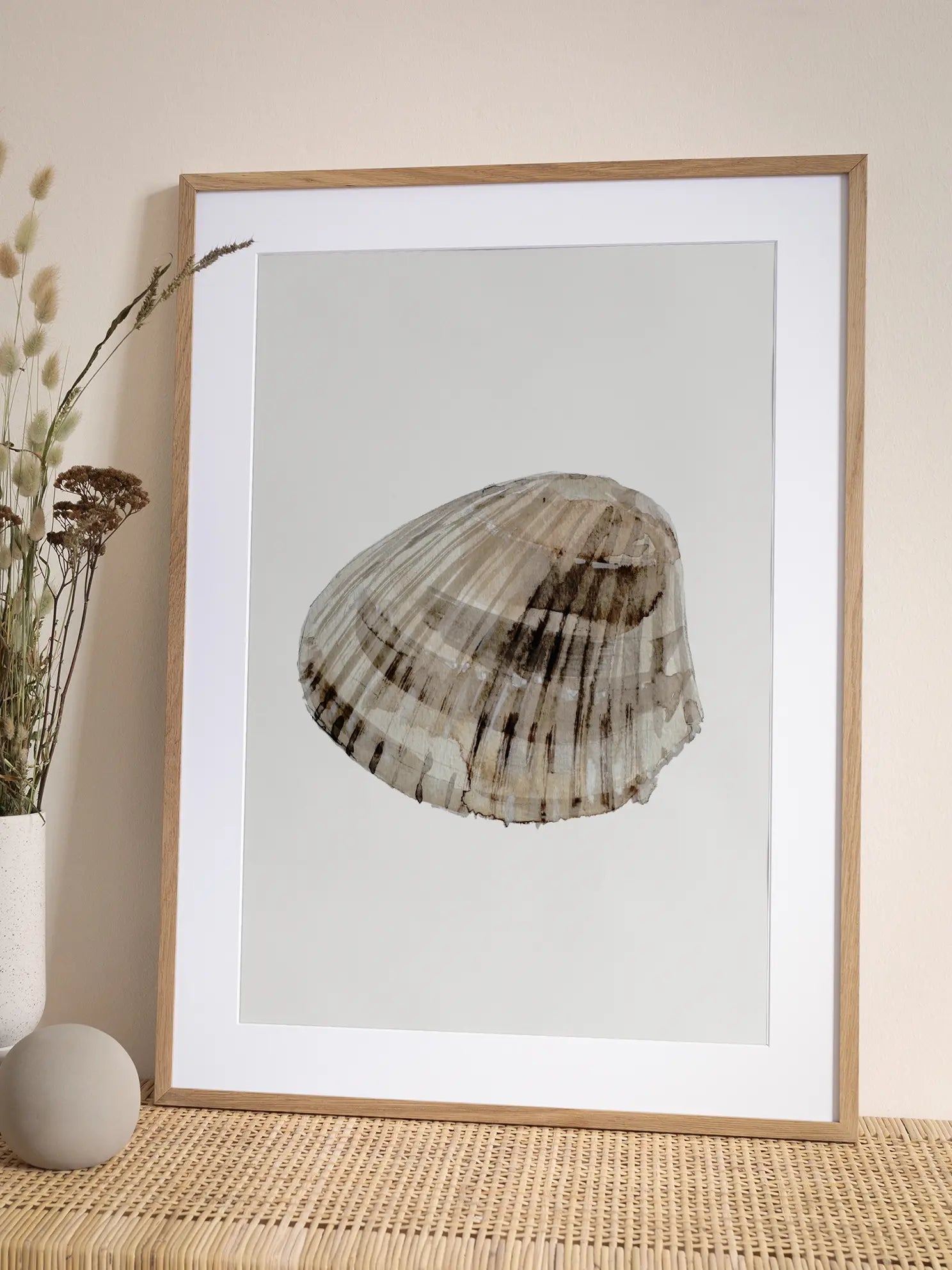 Seashell Serenity Poster