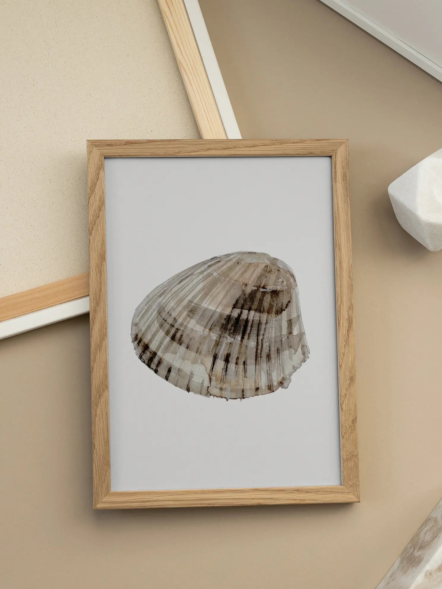 Seashell Serenity Poster