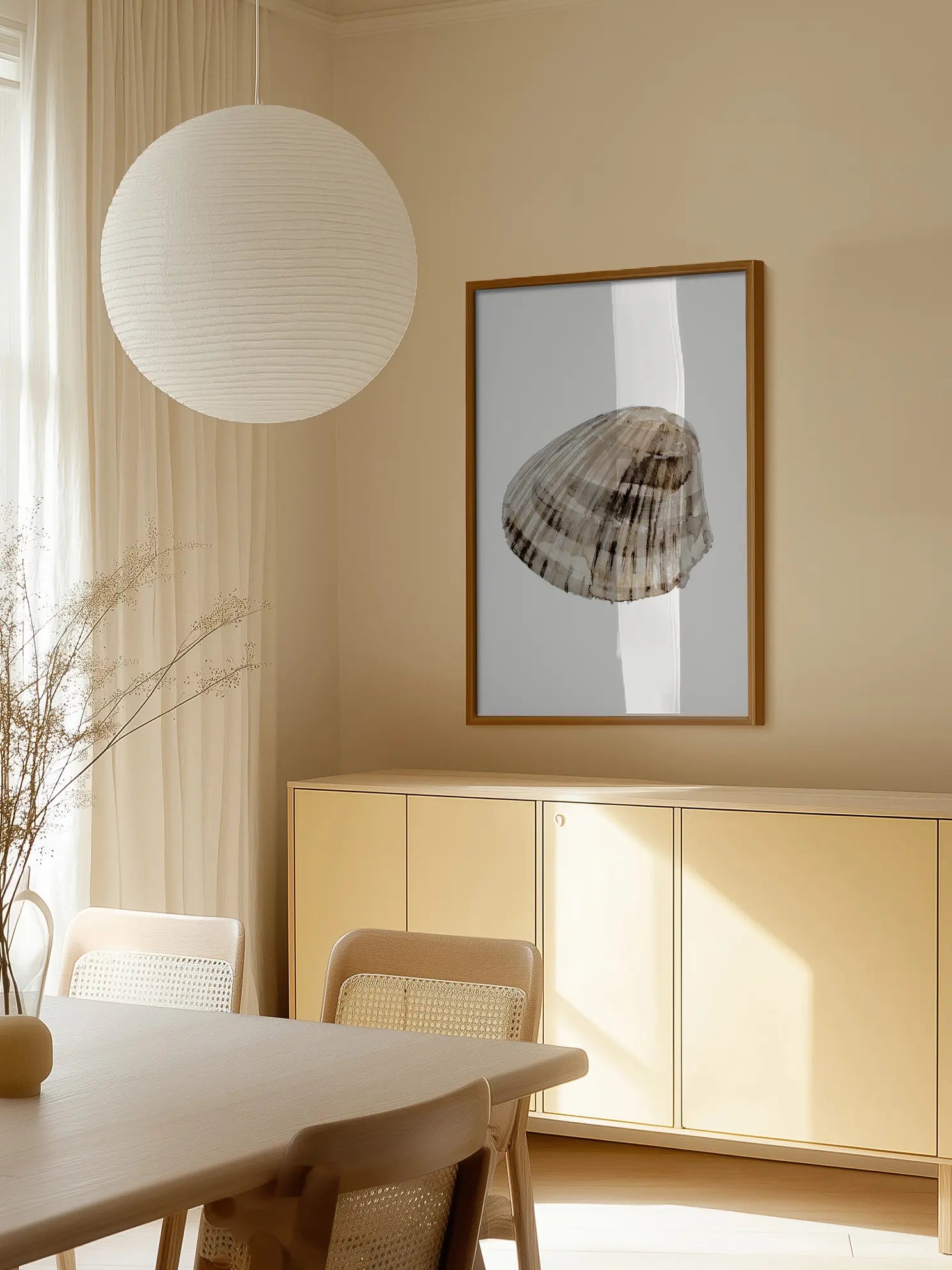 Seashell Serenity Poster