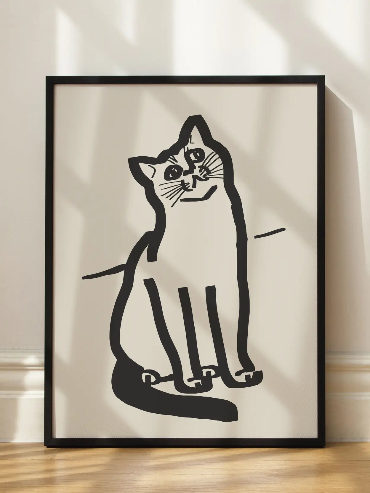Simple Cat Poster