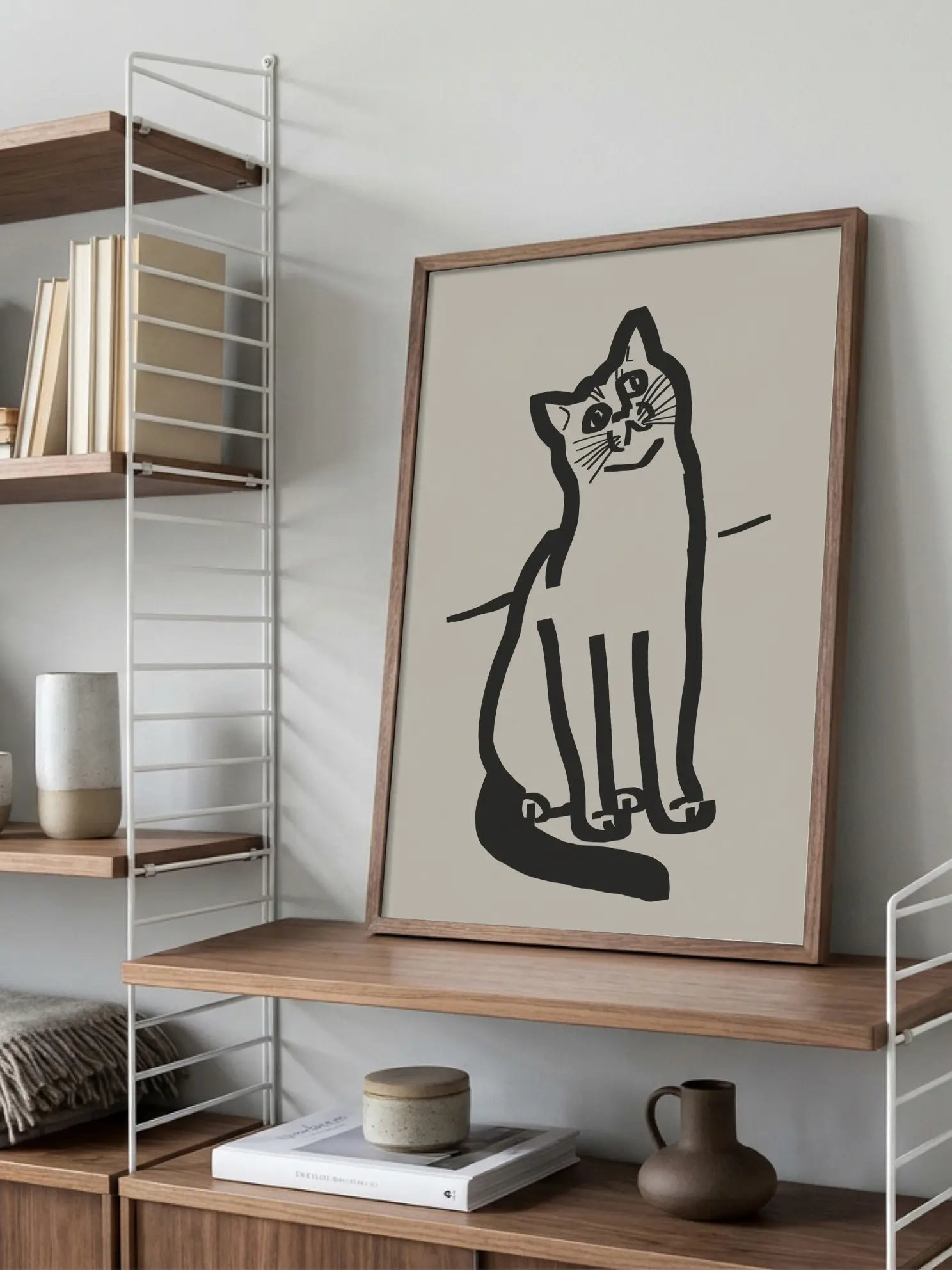 Simple Cat Poster