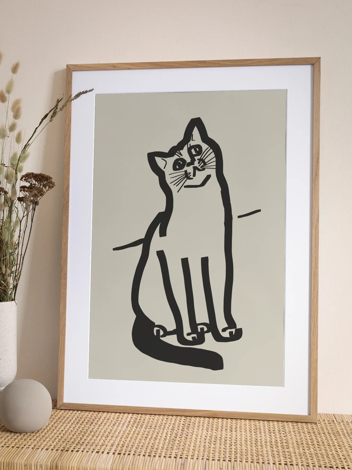 Simple Cat Poster