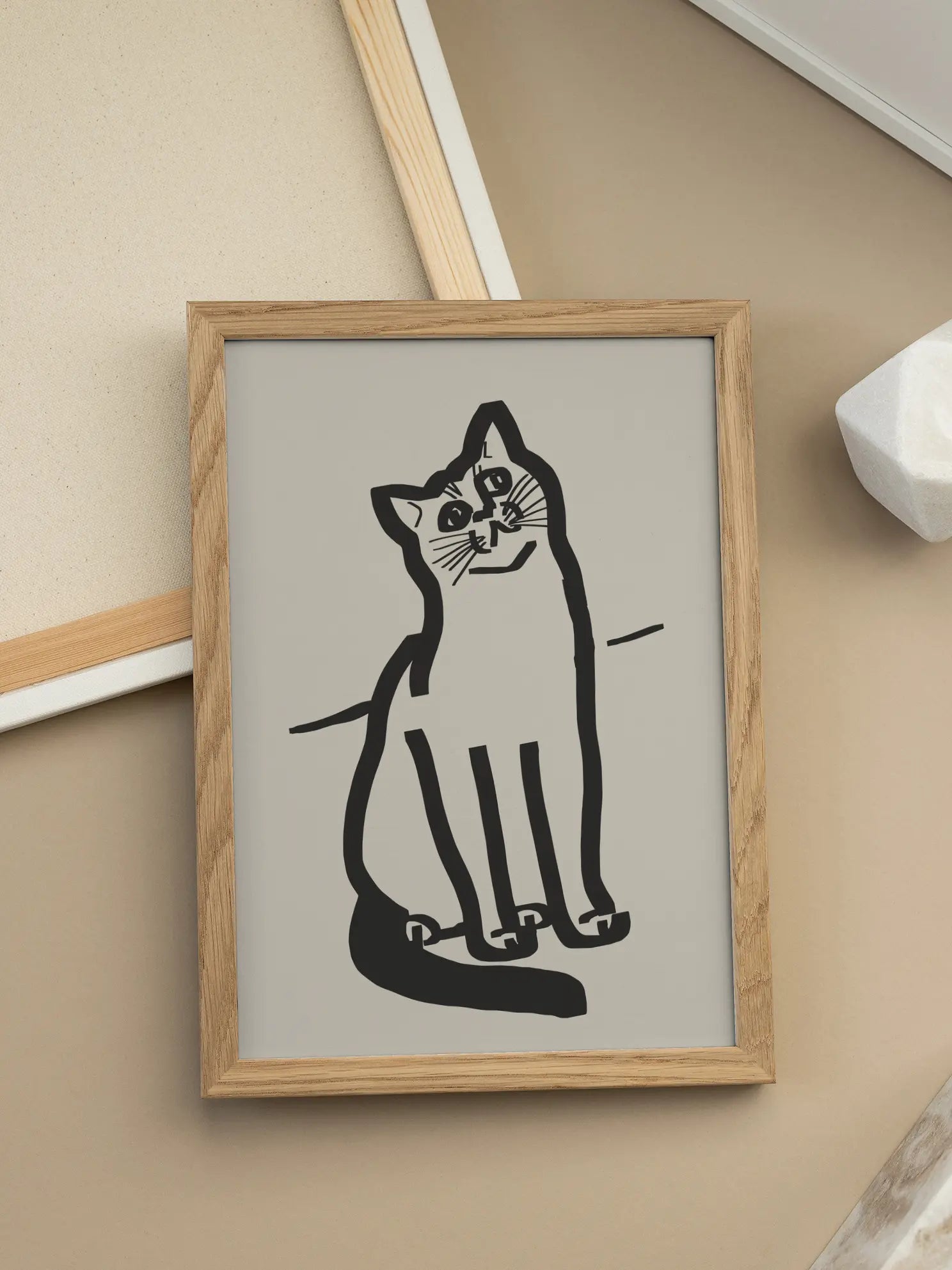 Simple Cat Poster
