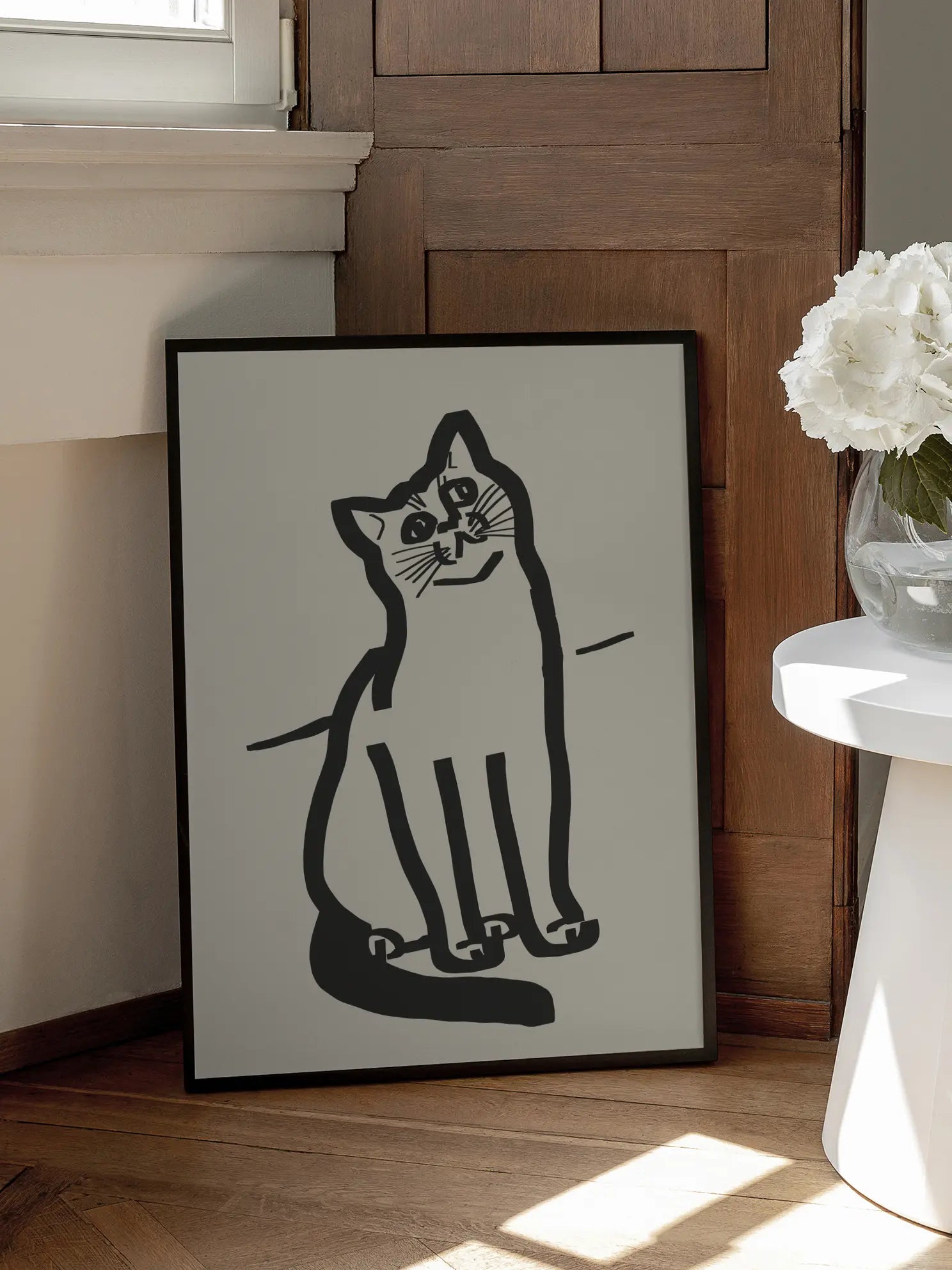 Simple Cat Poster