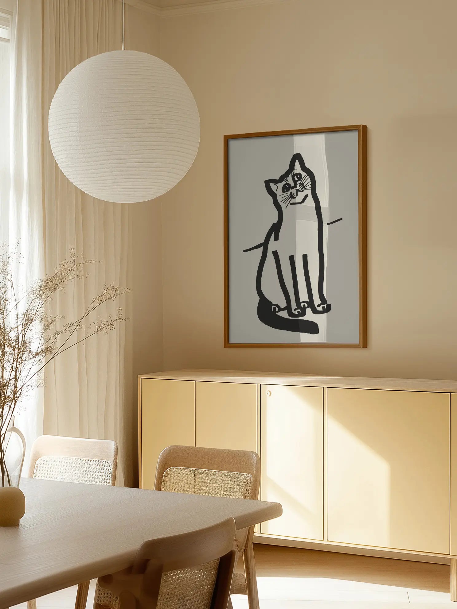Simple Cat Poster
