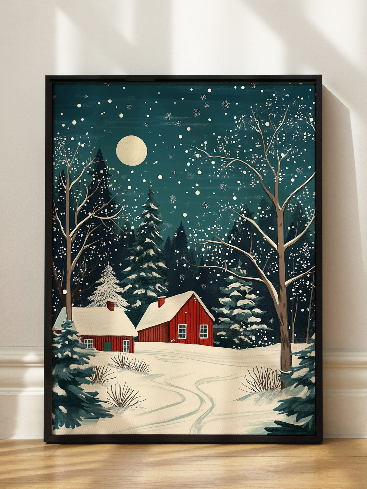 Snowy Winter Landscape