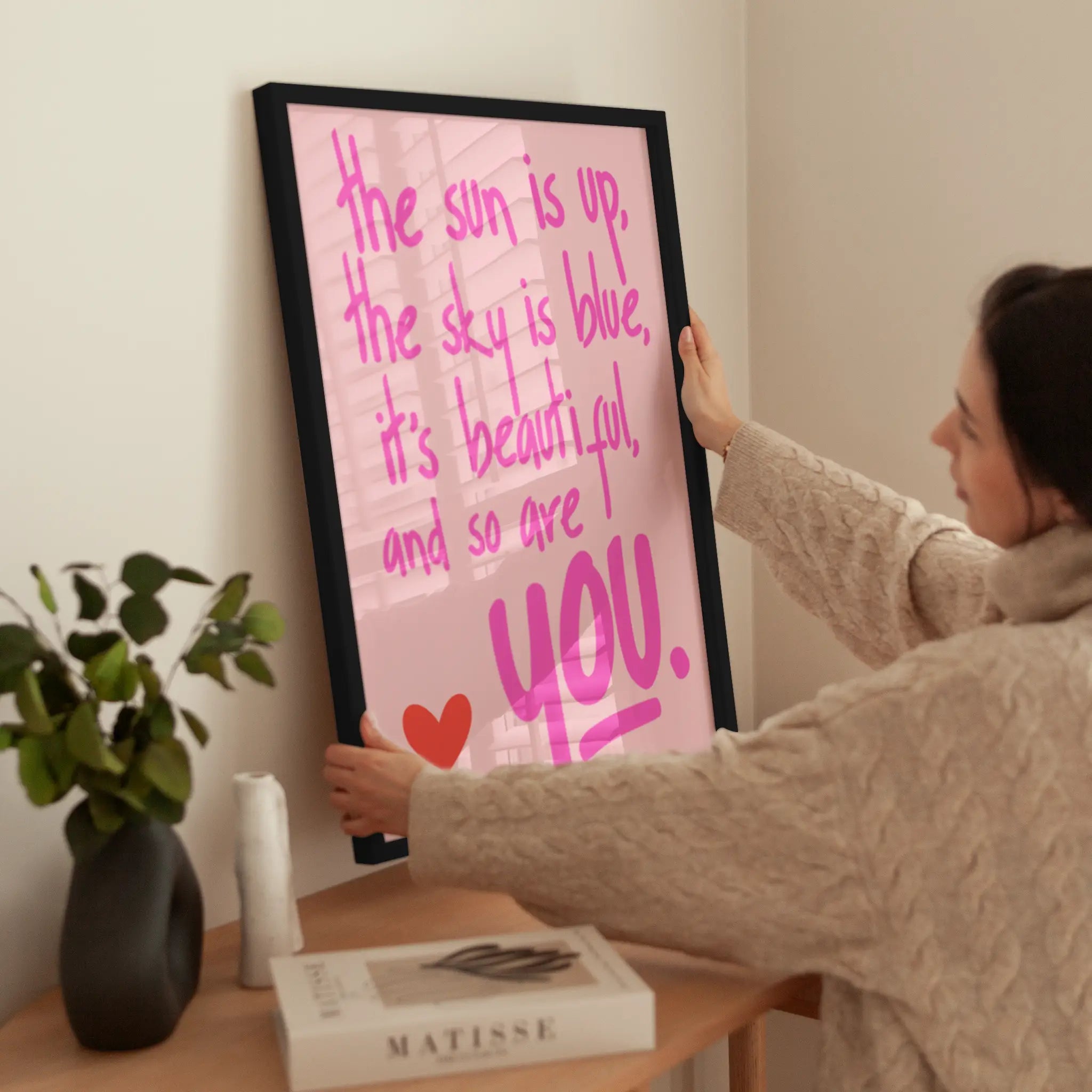 So Are You wird aufgehängt