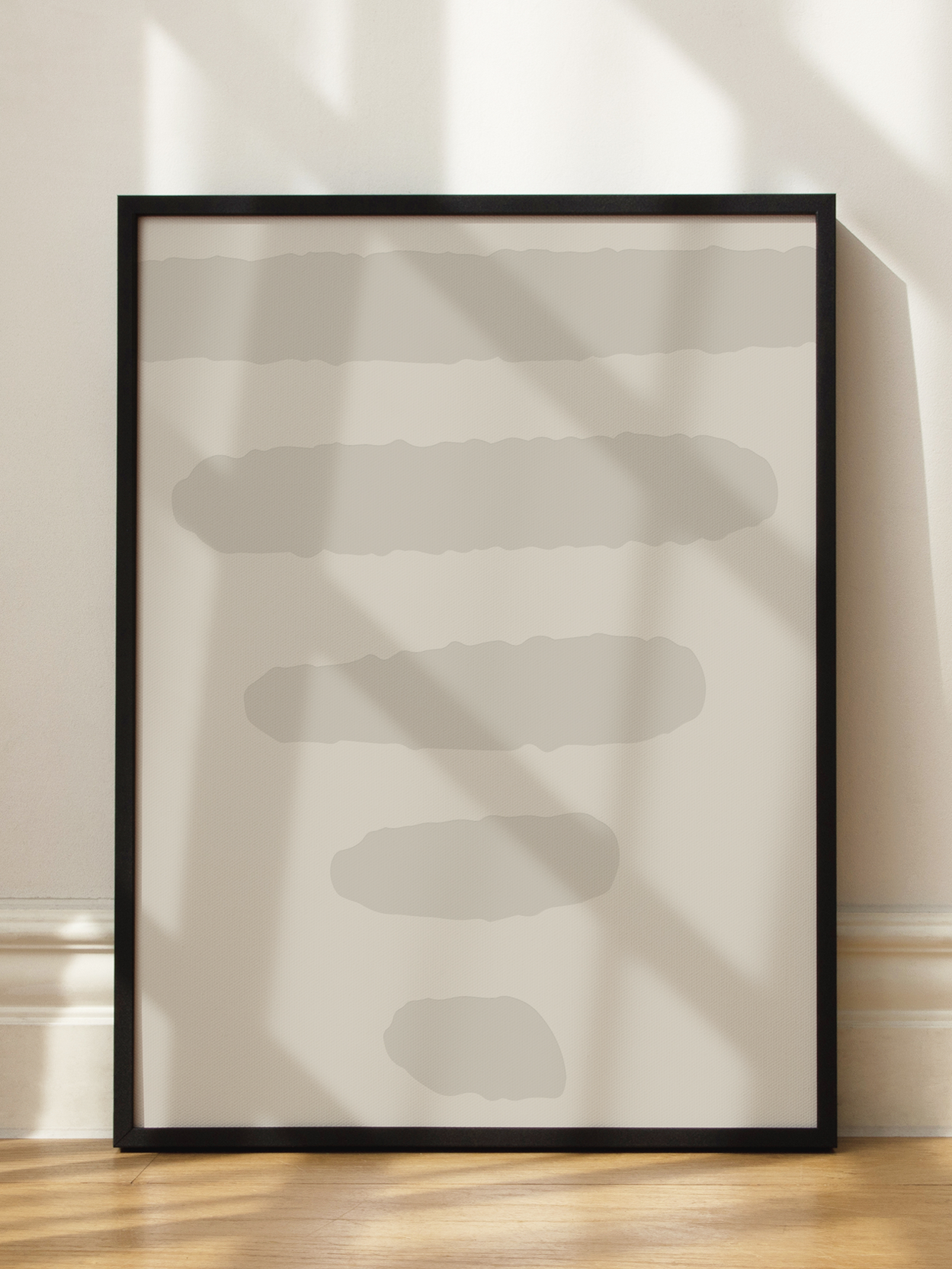 Soft Shapes Poster