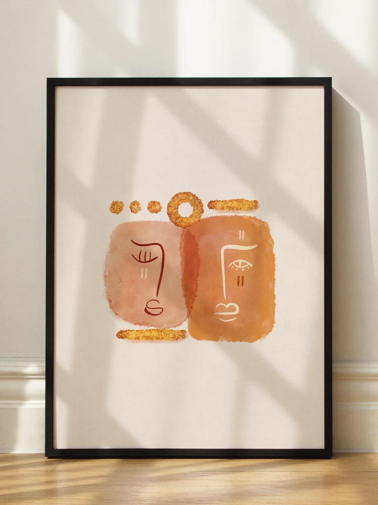 Soulful Visages Poster