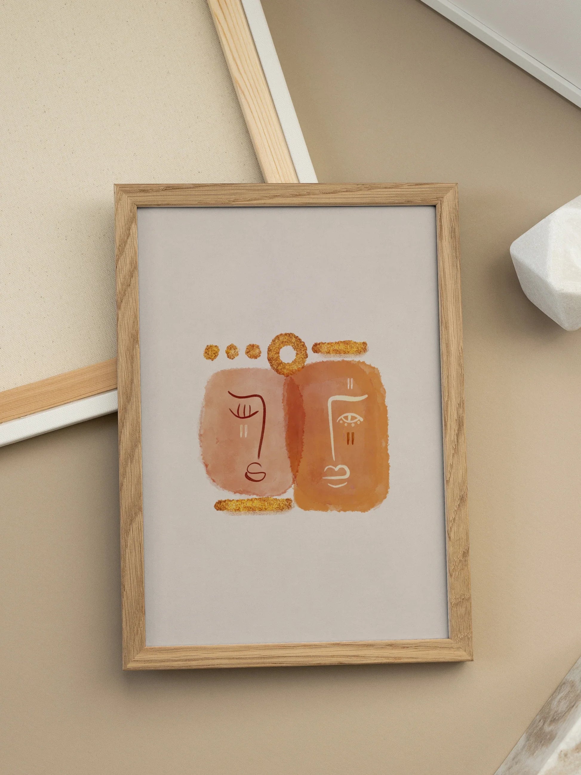 Soulful Visages Poster
