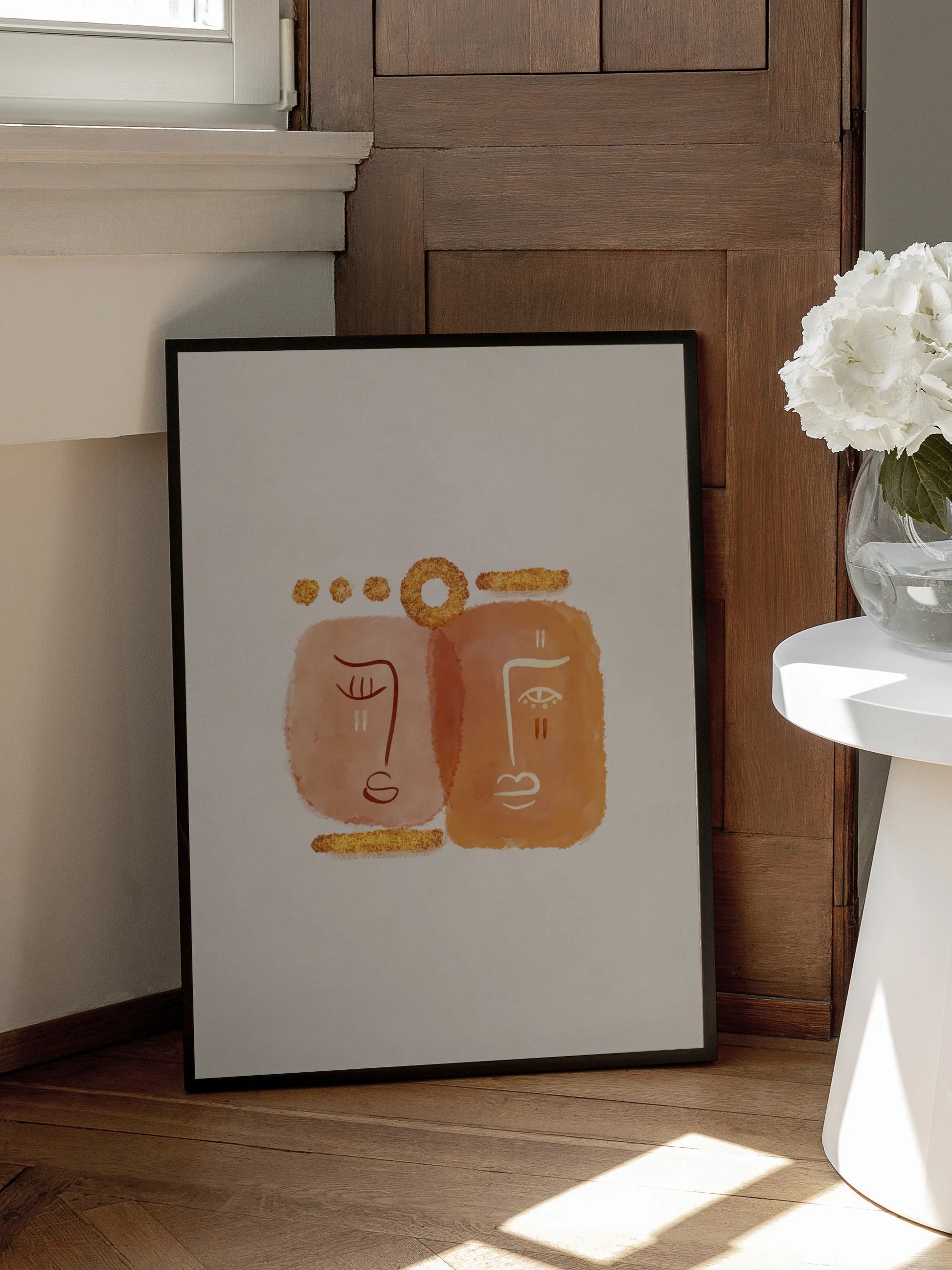 Soulful Visages Poster