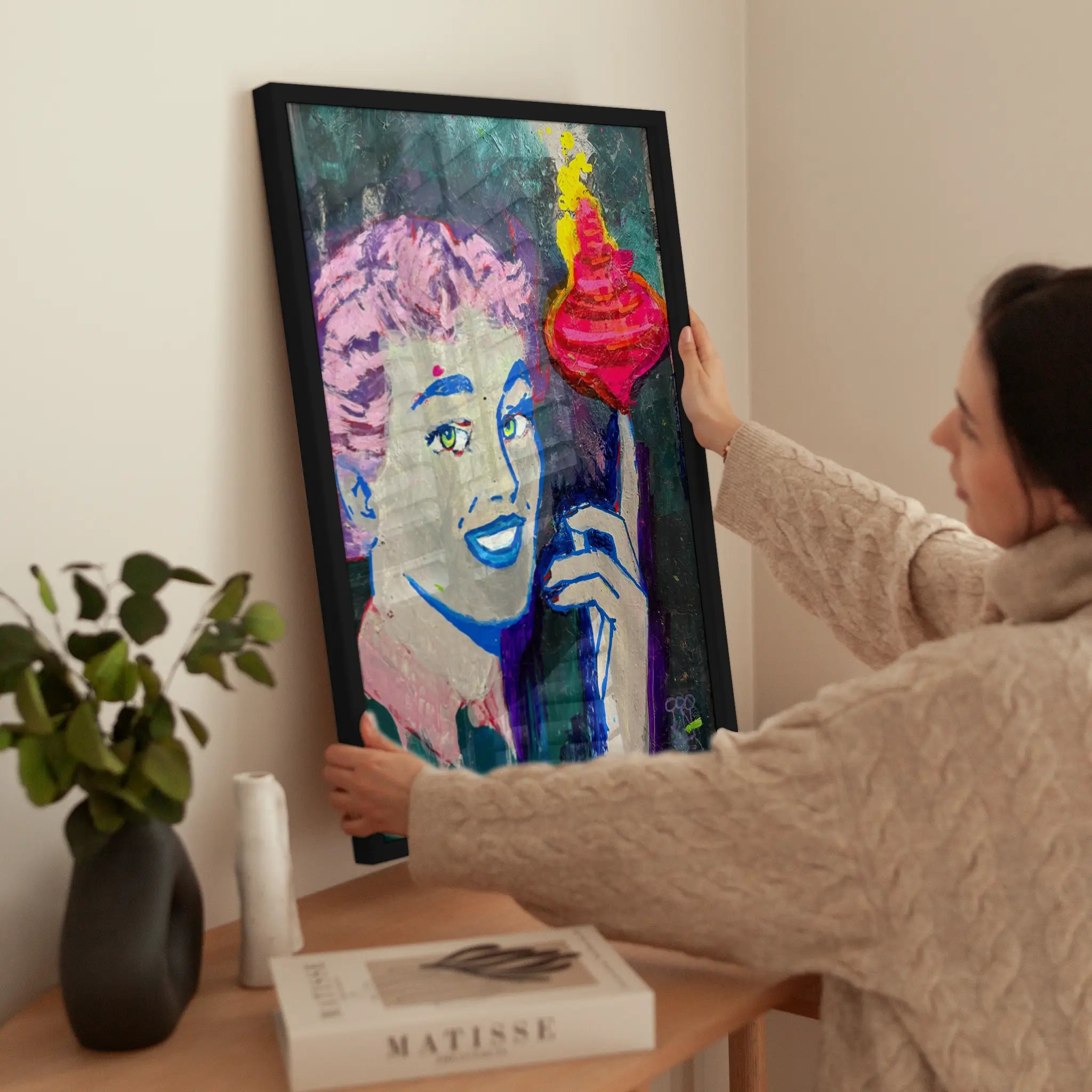 Spin wird aufgehängt