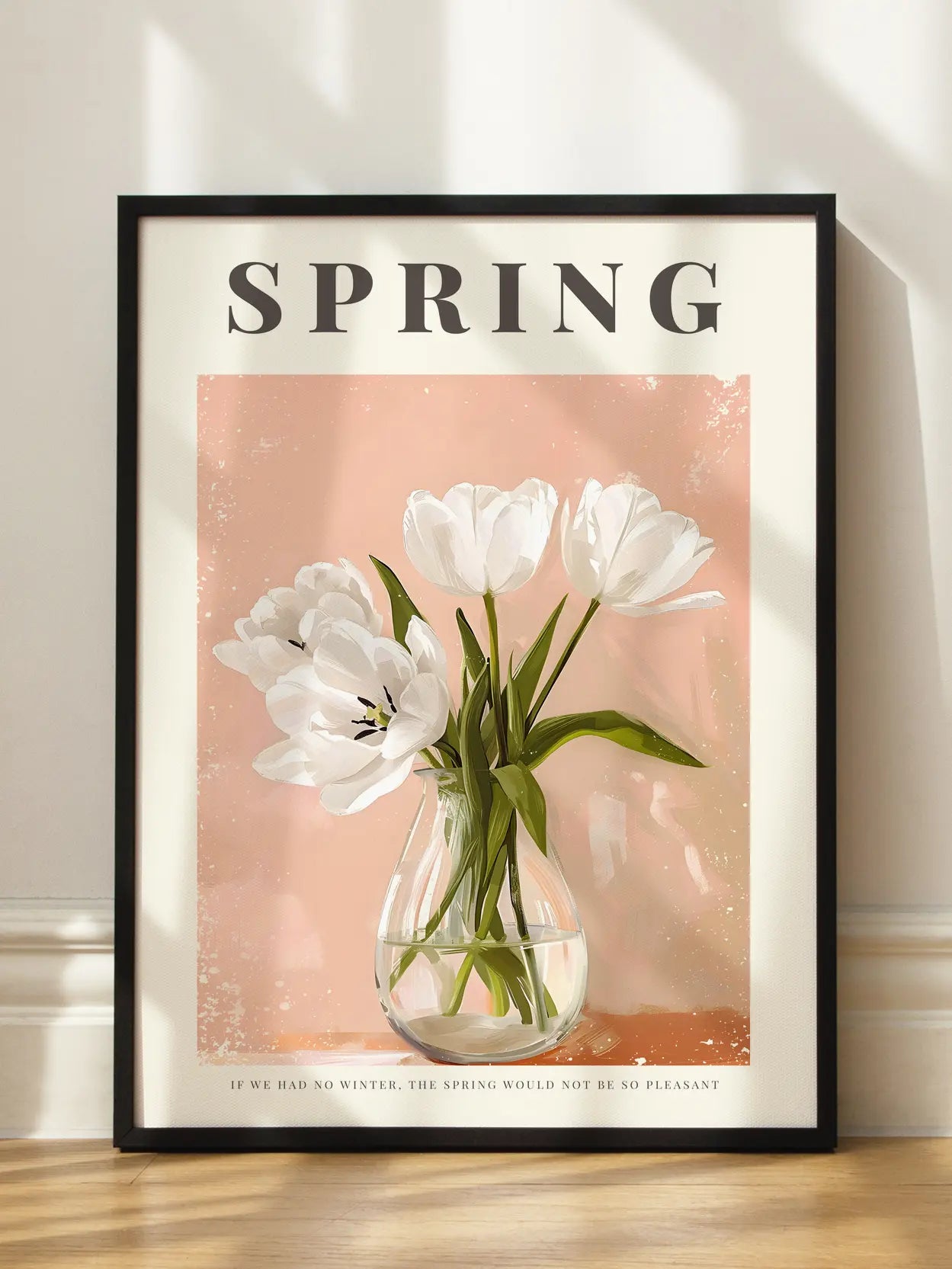 Spring Tulips Poster