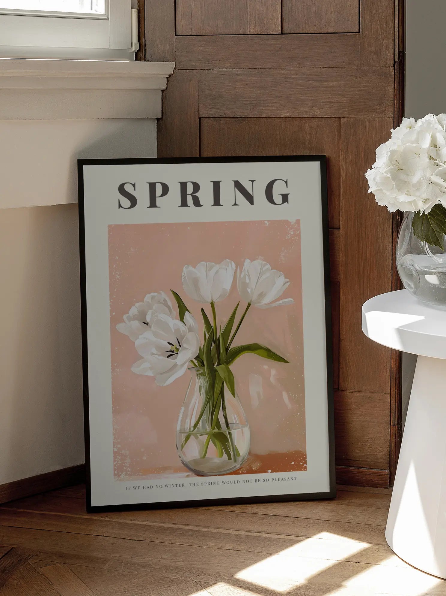 Spring Tulips Poster Poster