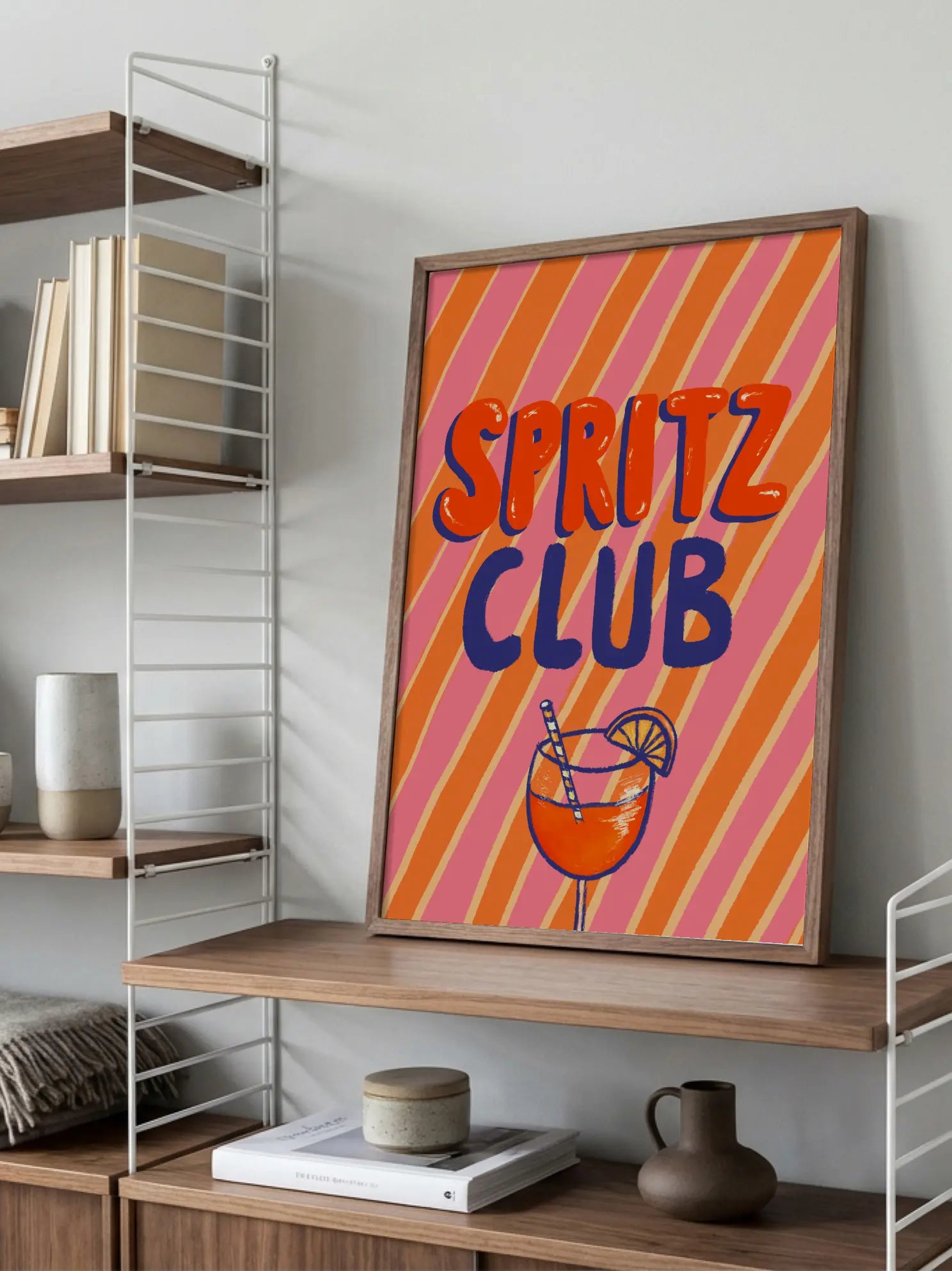 Spritz Club Funky Poster
