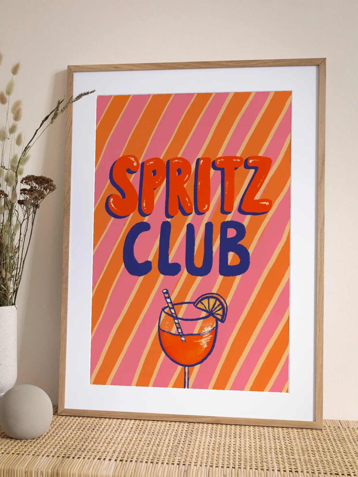 Spritz Club Funky Poster