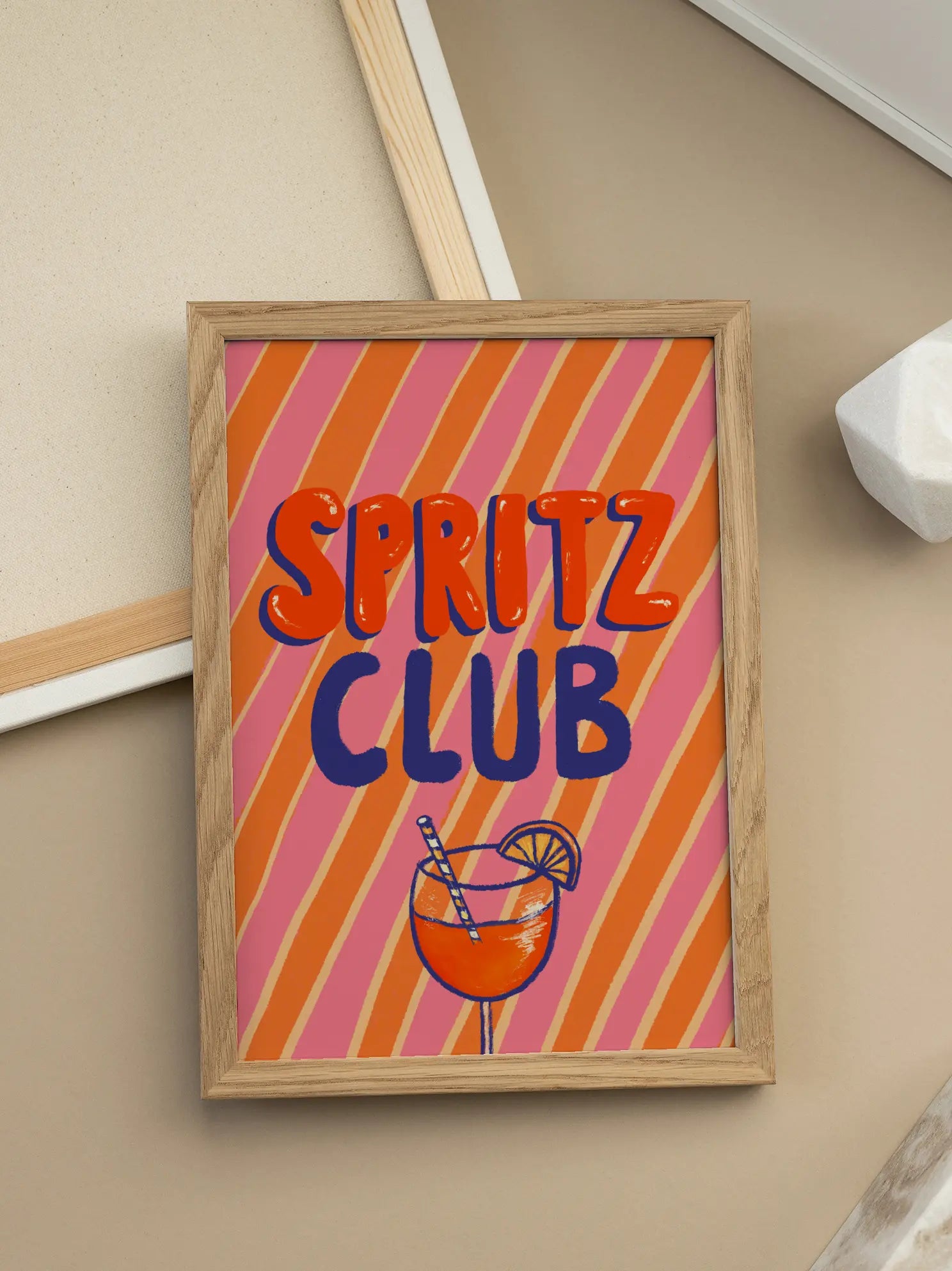 Spritz Club Funky Poster