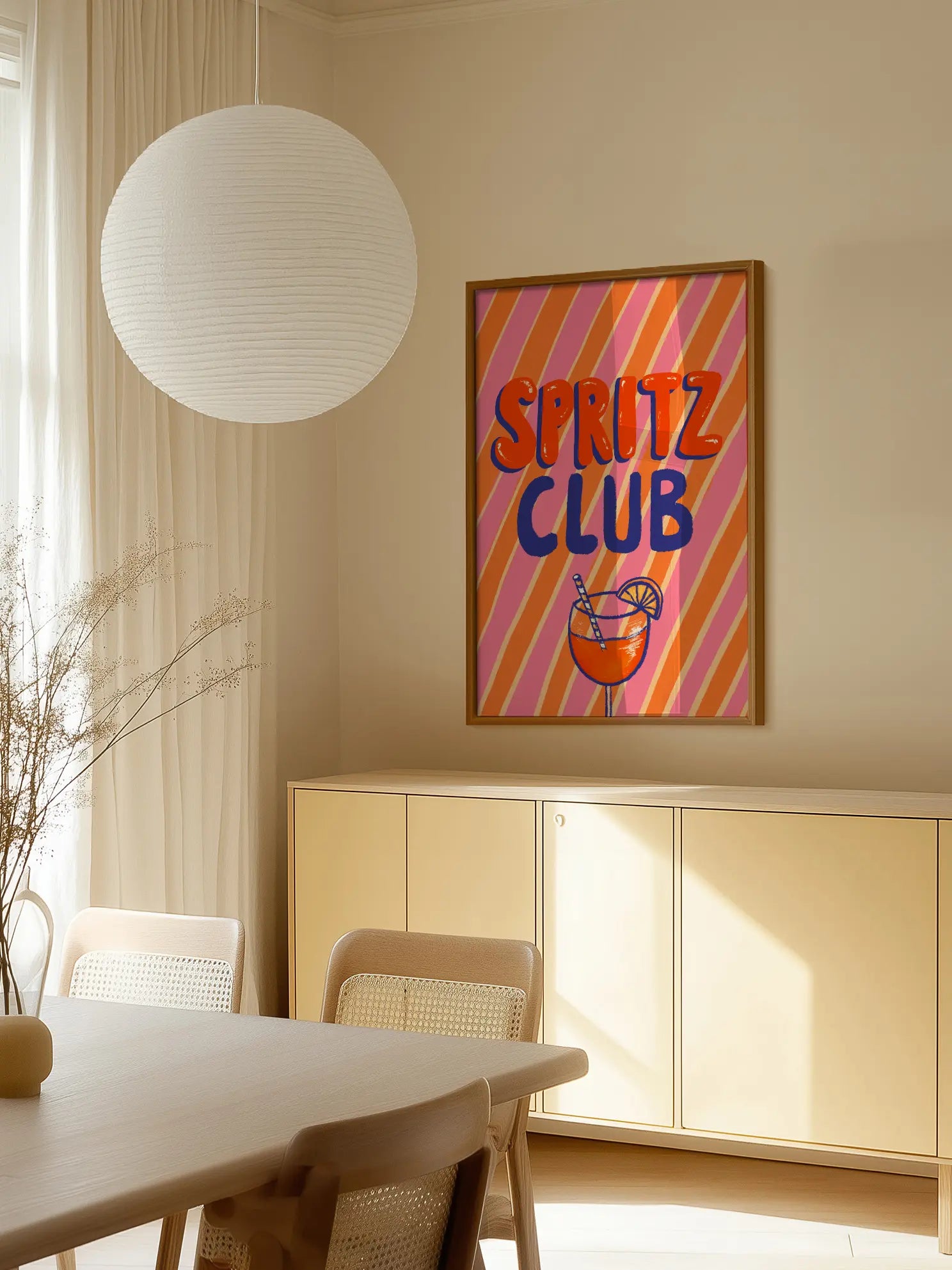 Spritz Club Funky Poster