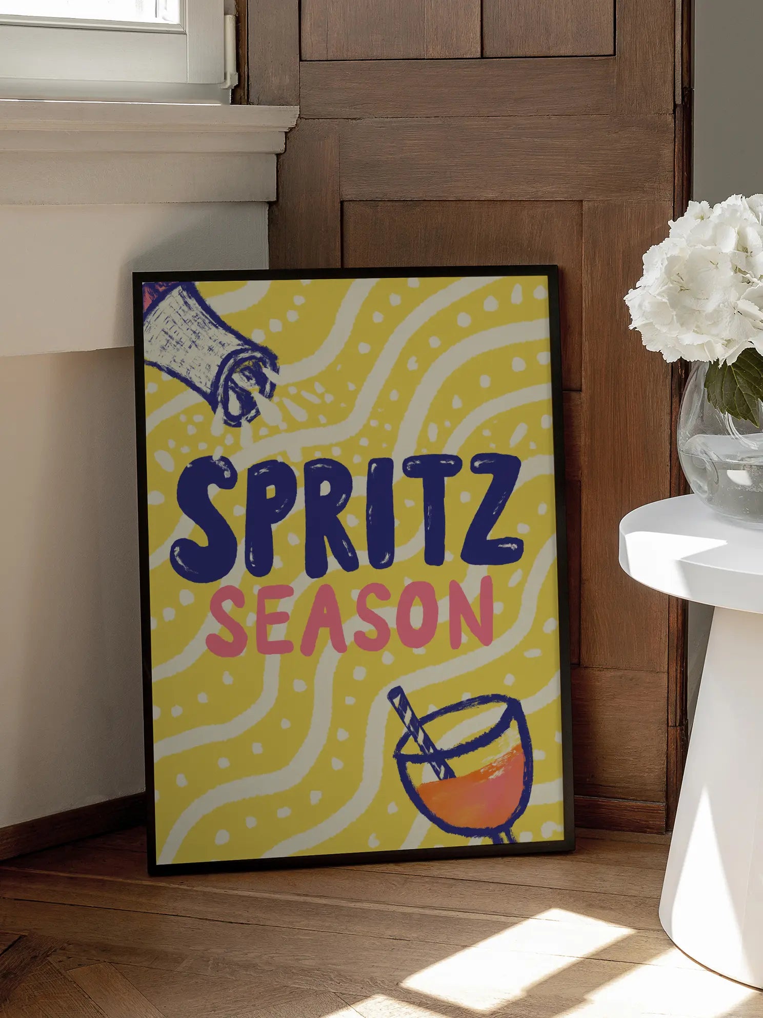 Spritz Season Funky Poster