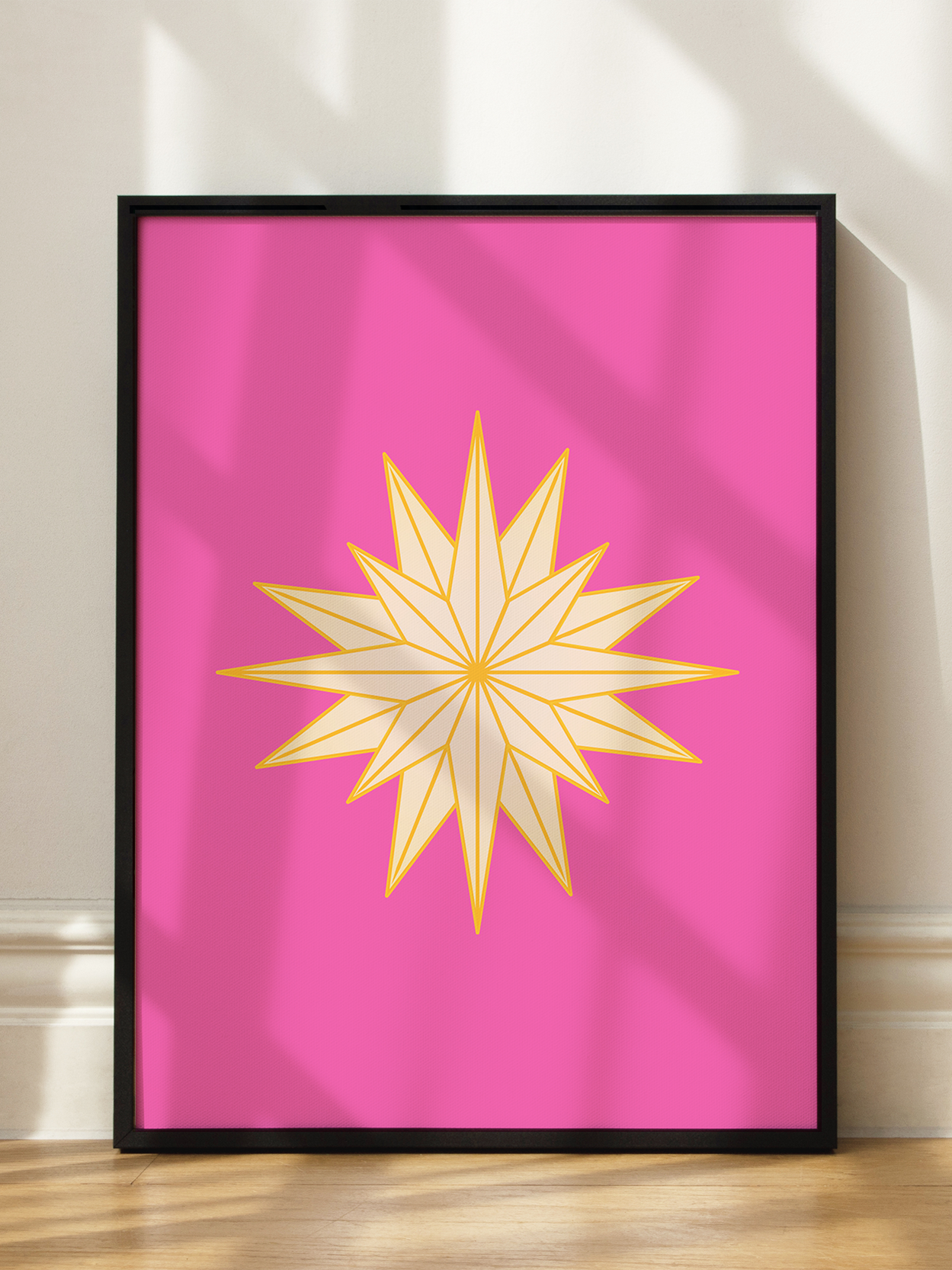 Star Shape Pink