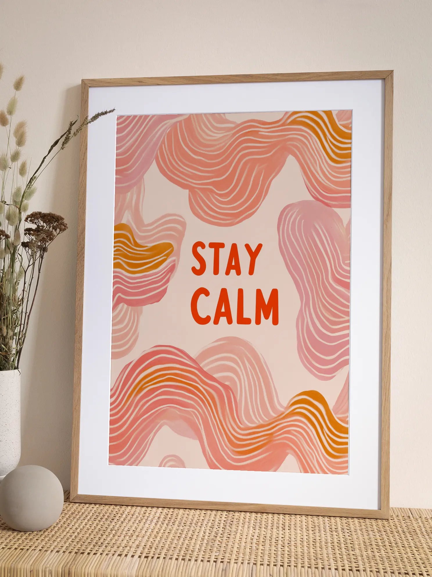 Stay Calm Poster