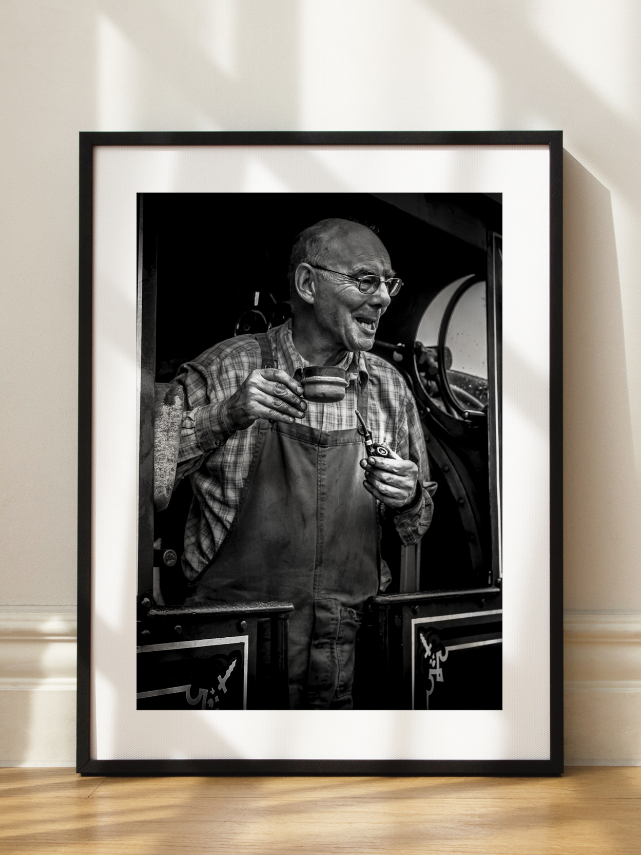 Steam Train Driver Poster