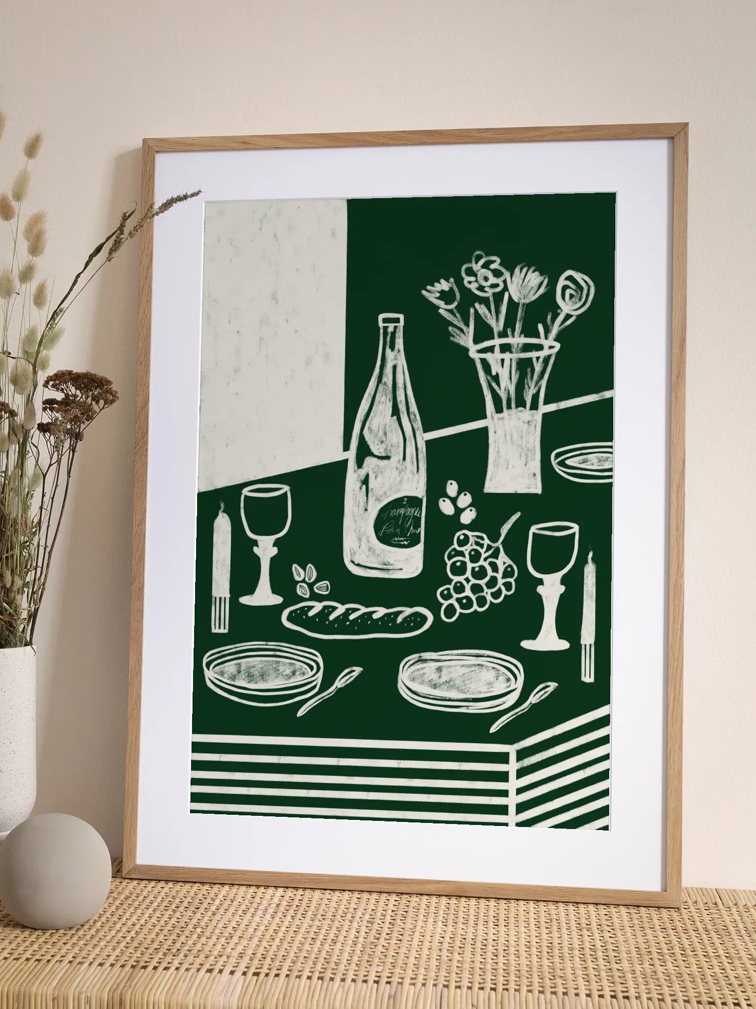 Still Life Table Poster
