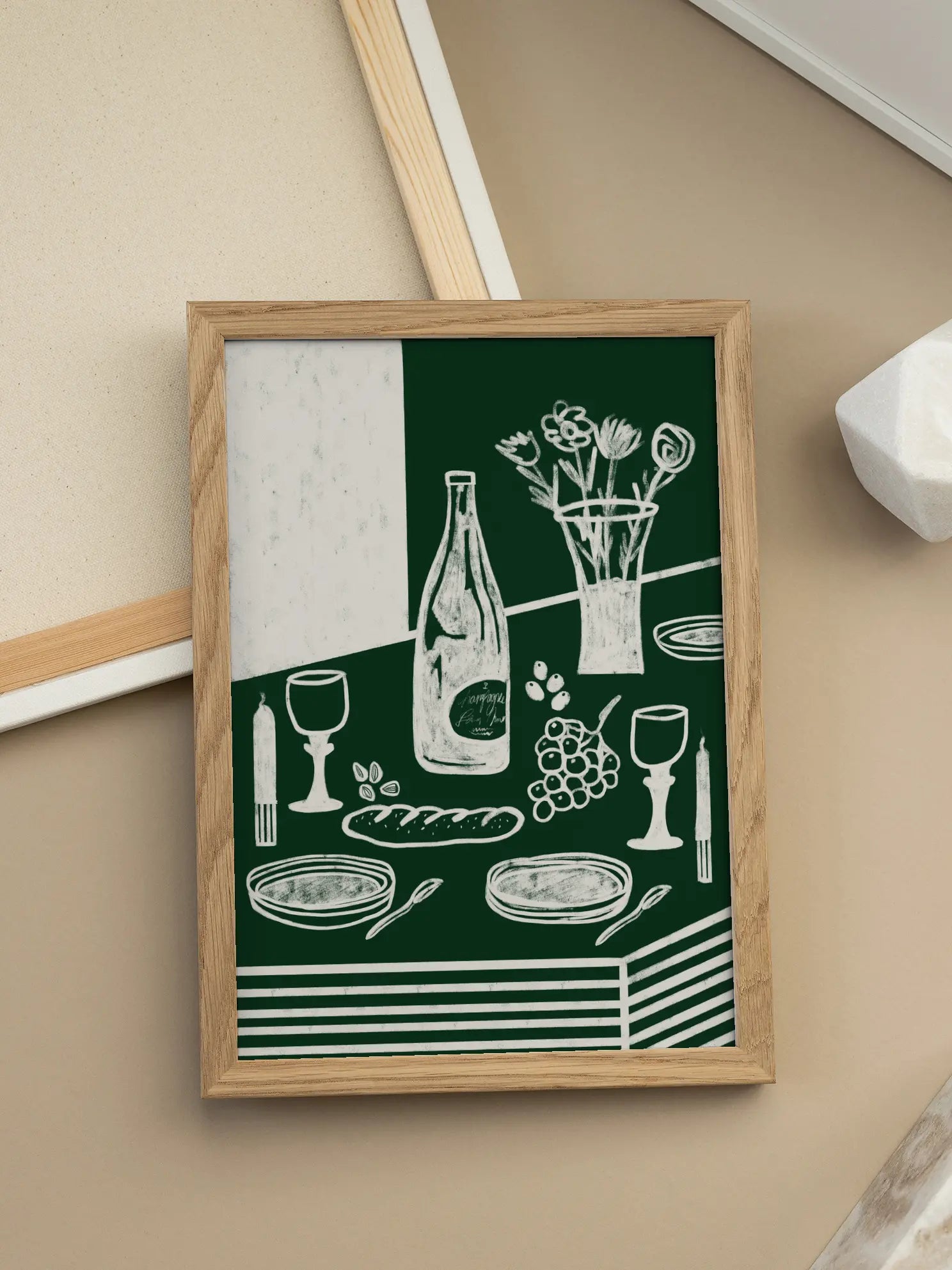Still Life Table Poster