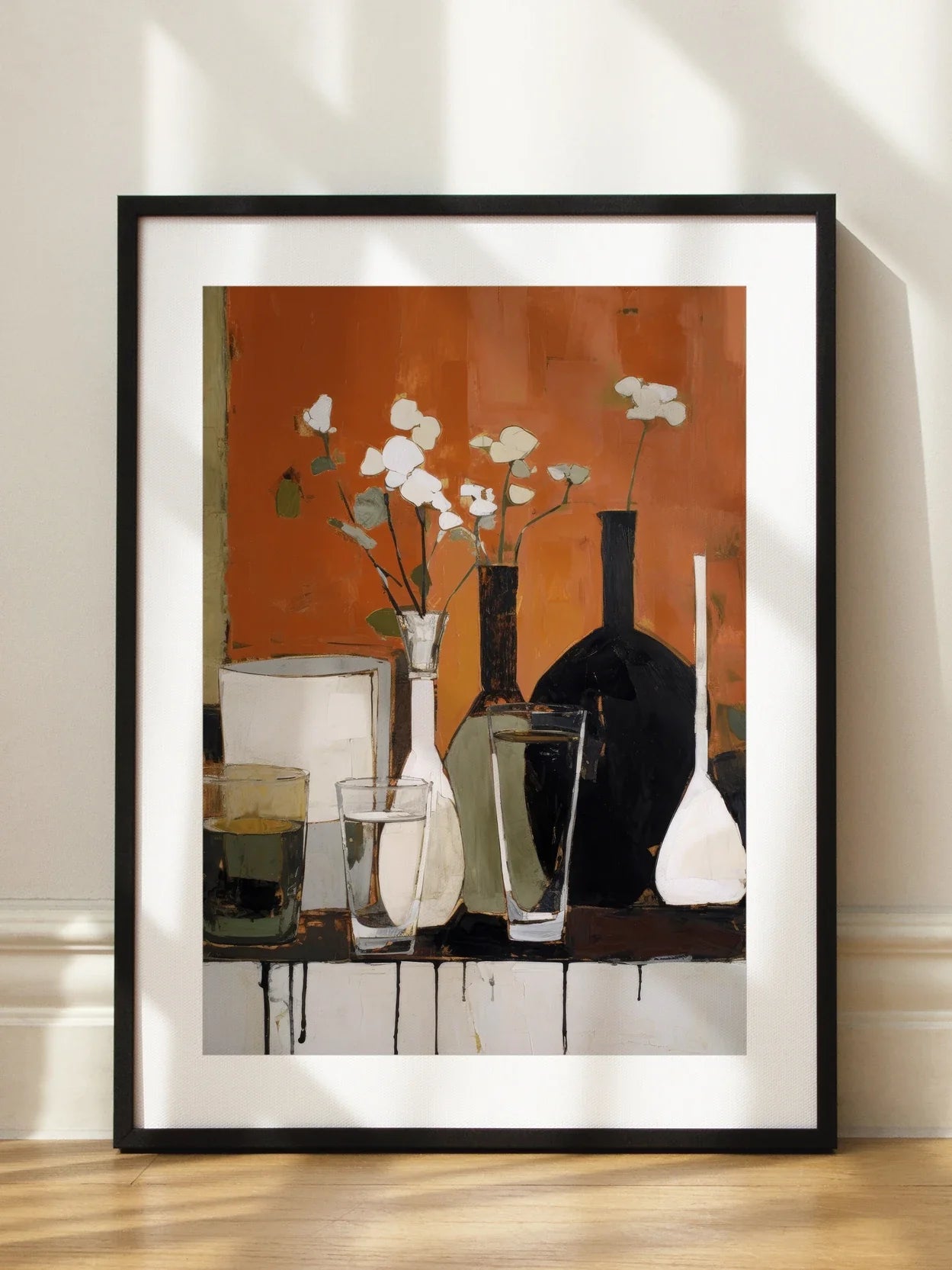 Still Life in Orange Poster