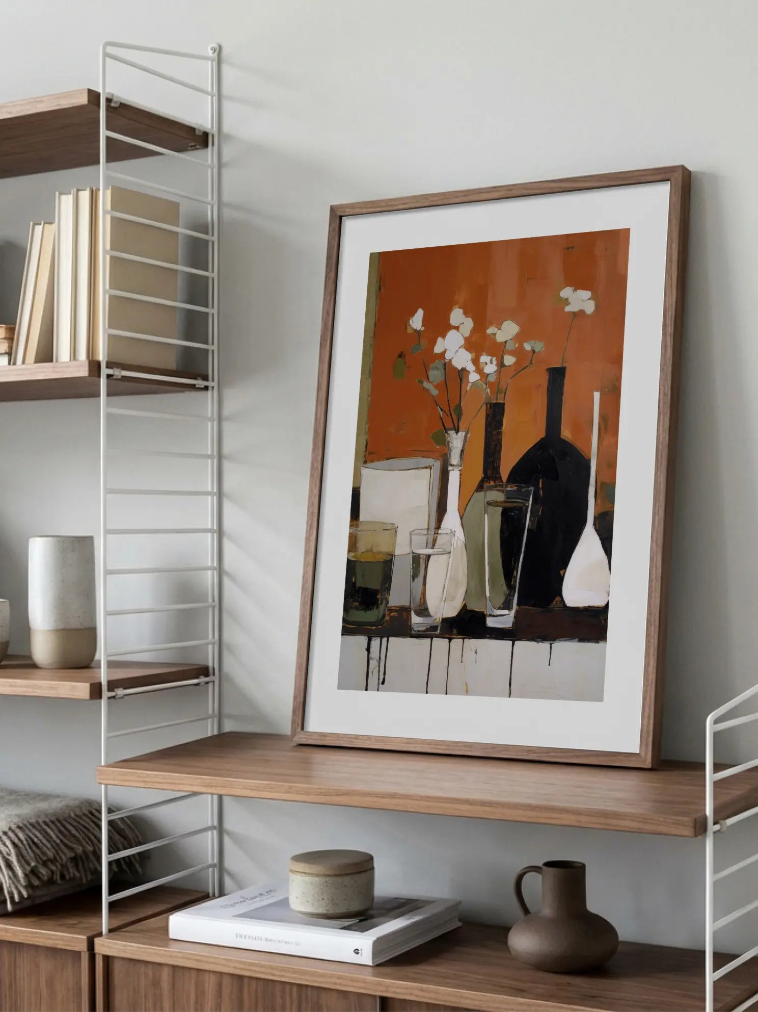 Still Life in Orange Poster