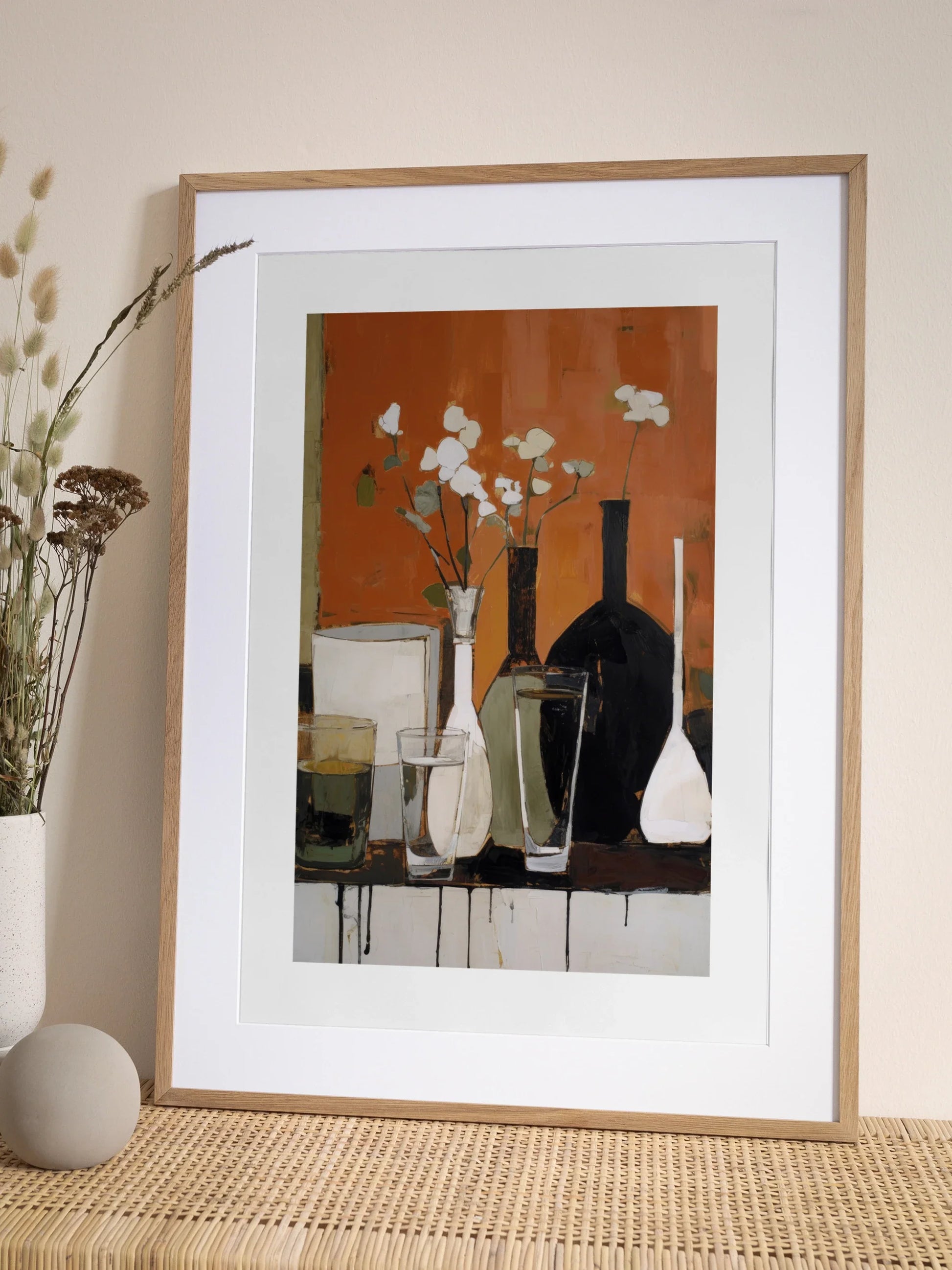 Still Life in Orange Poster
