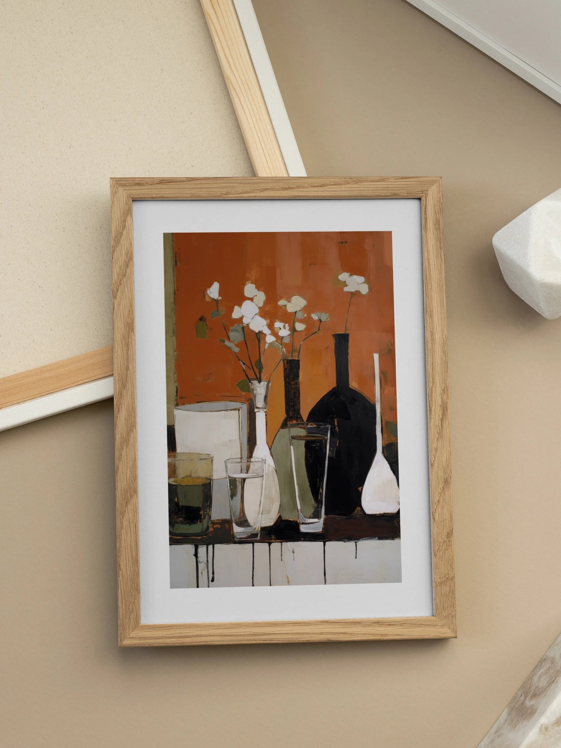 Still Life in Orange Poster