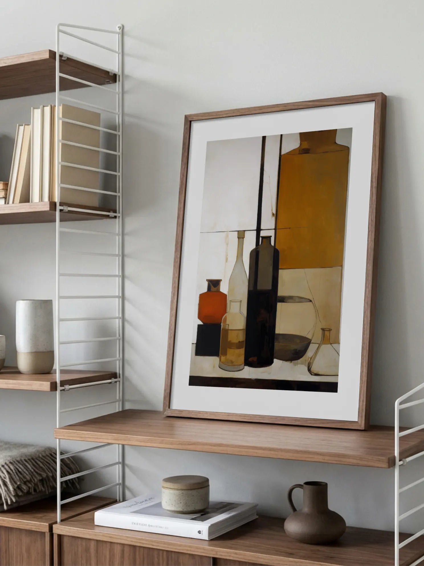 Still Life with Bottles Poster