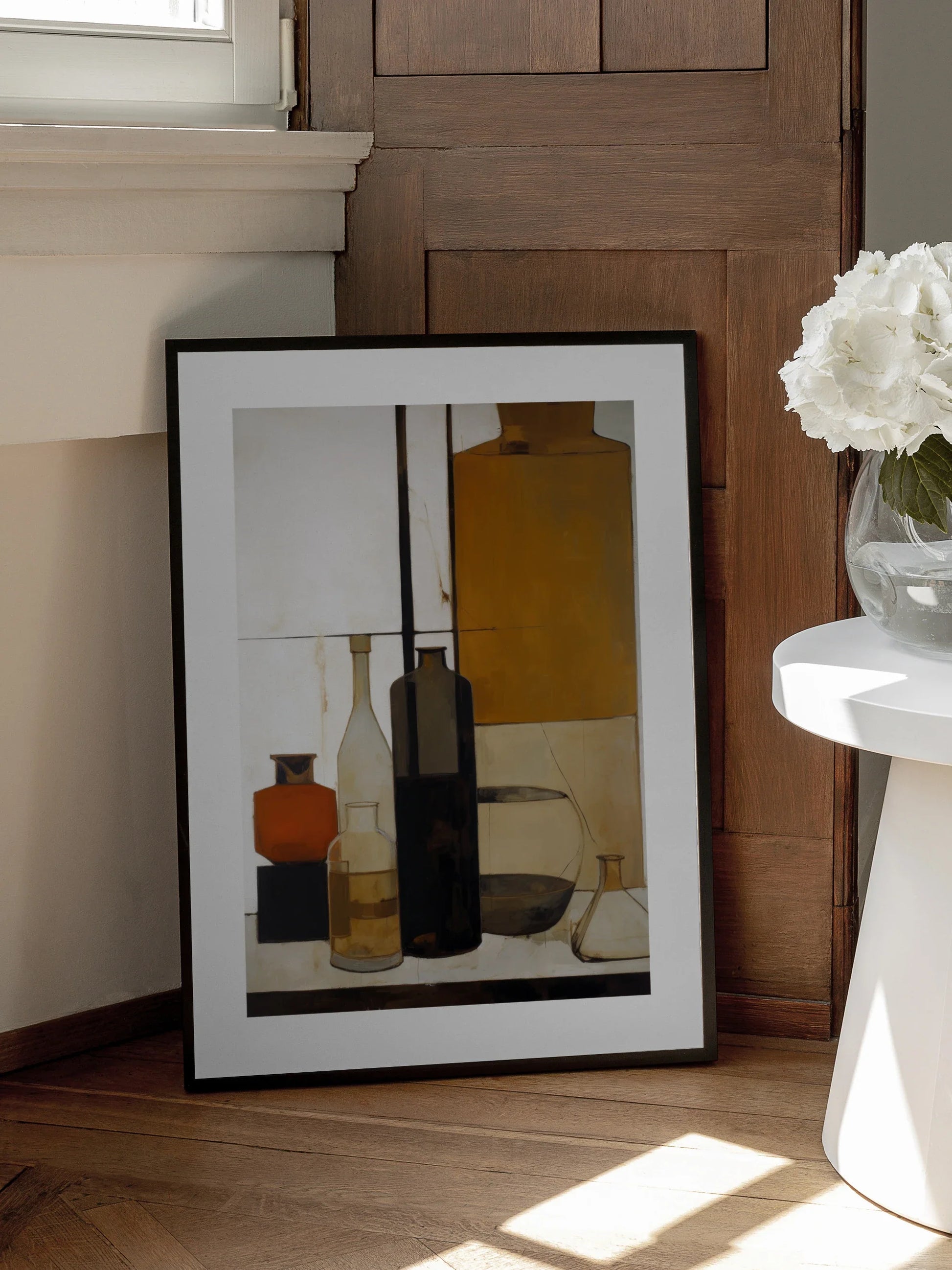 Still Life with Bottles Poster