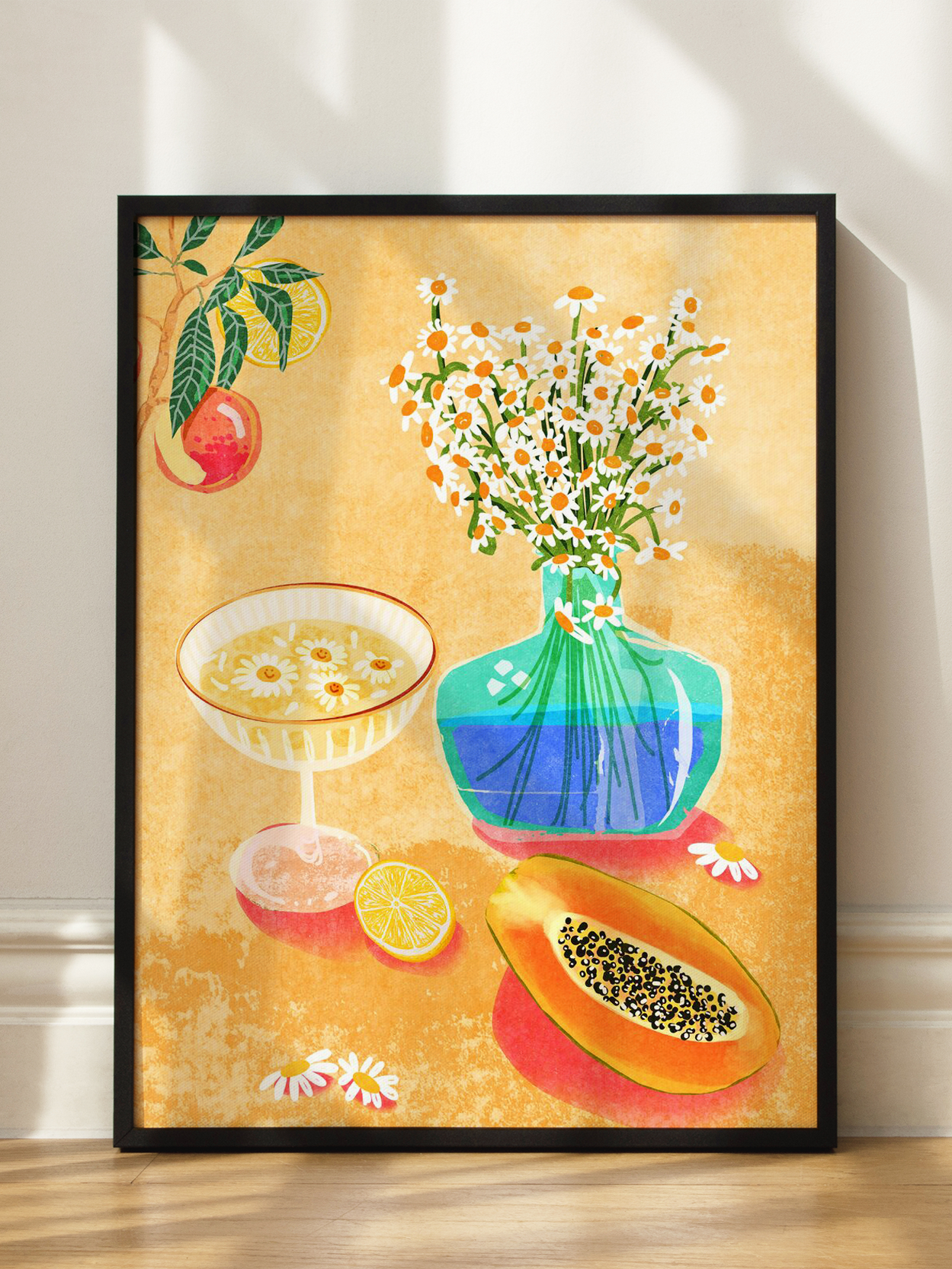 Still Life with Papaya