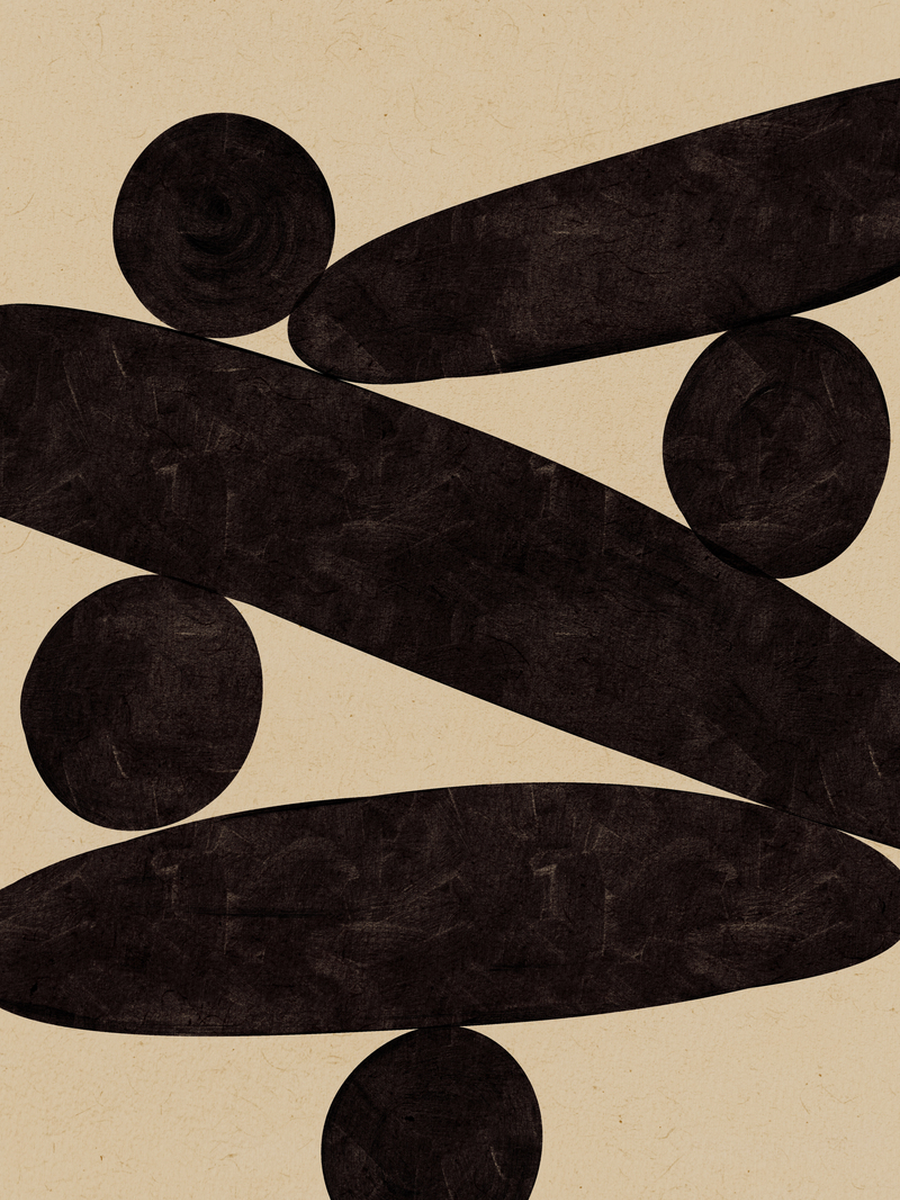 Stone Harmony No4 Poster