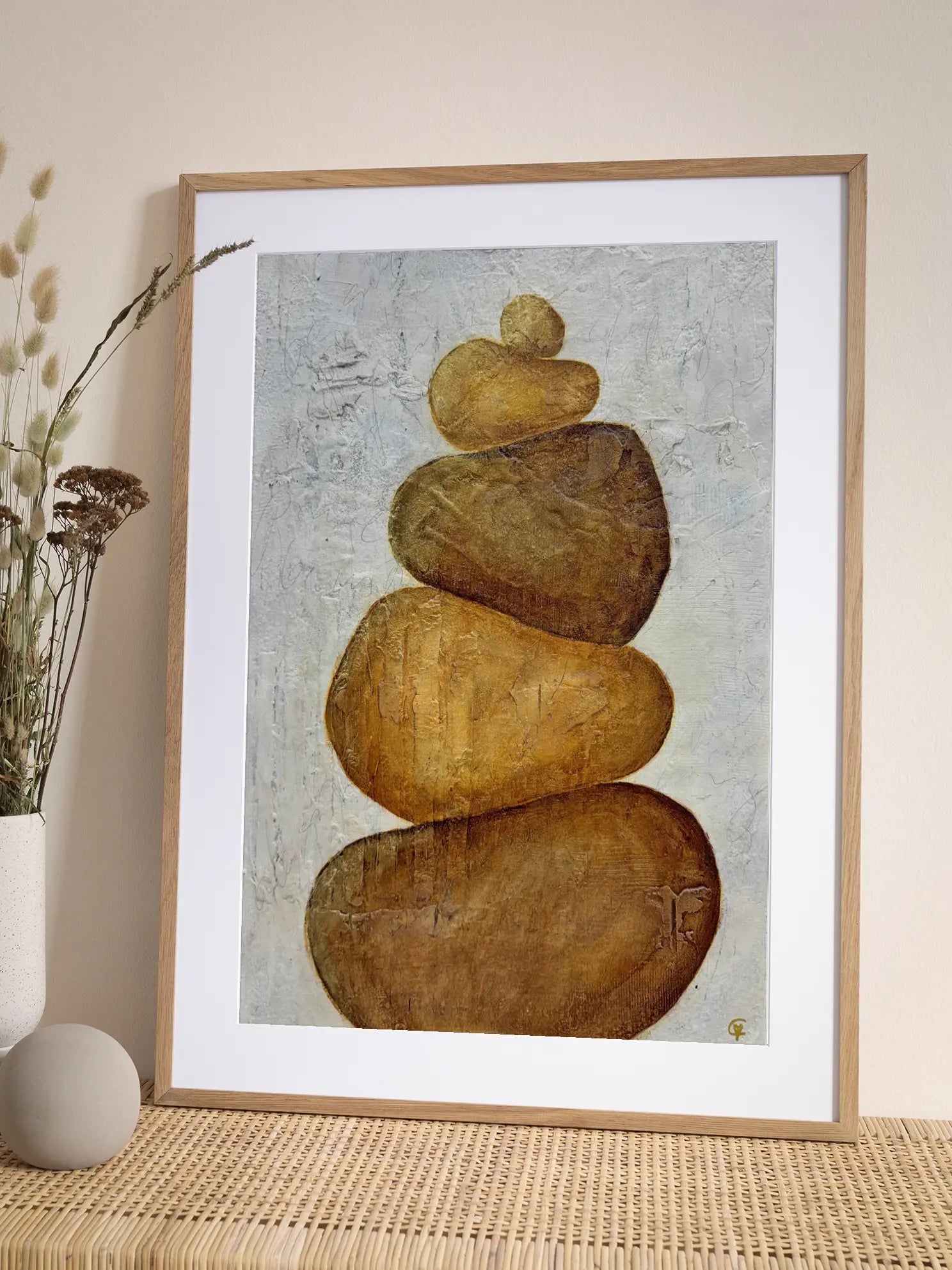 Stone Pile Poster