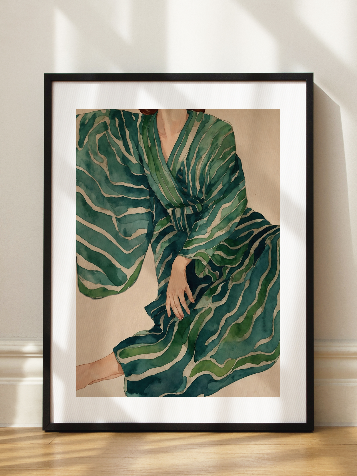 Striped Kimono