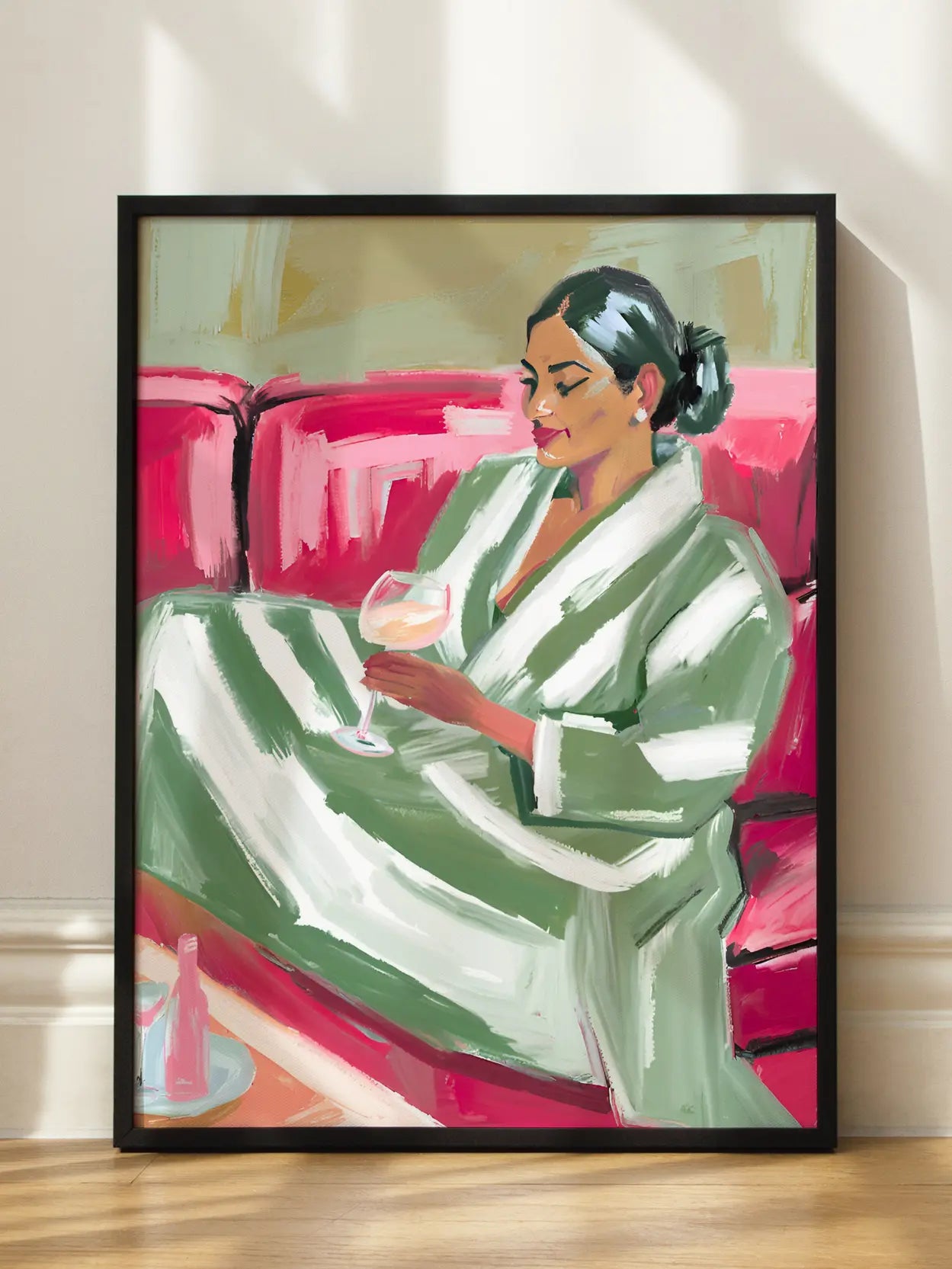 Striped Robe