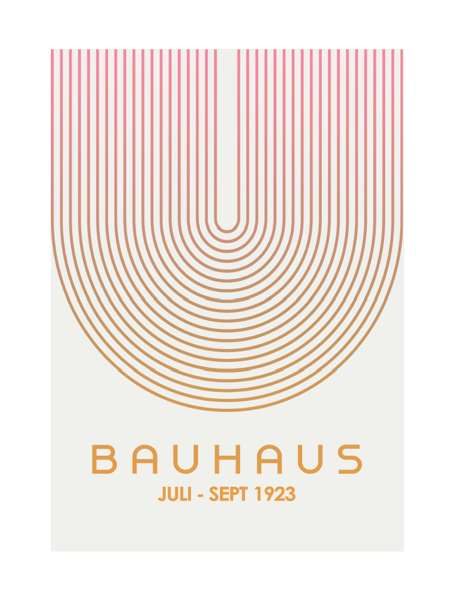 Sunlit Arcs — Bauhaus 1923